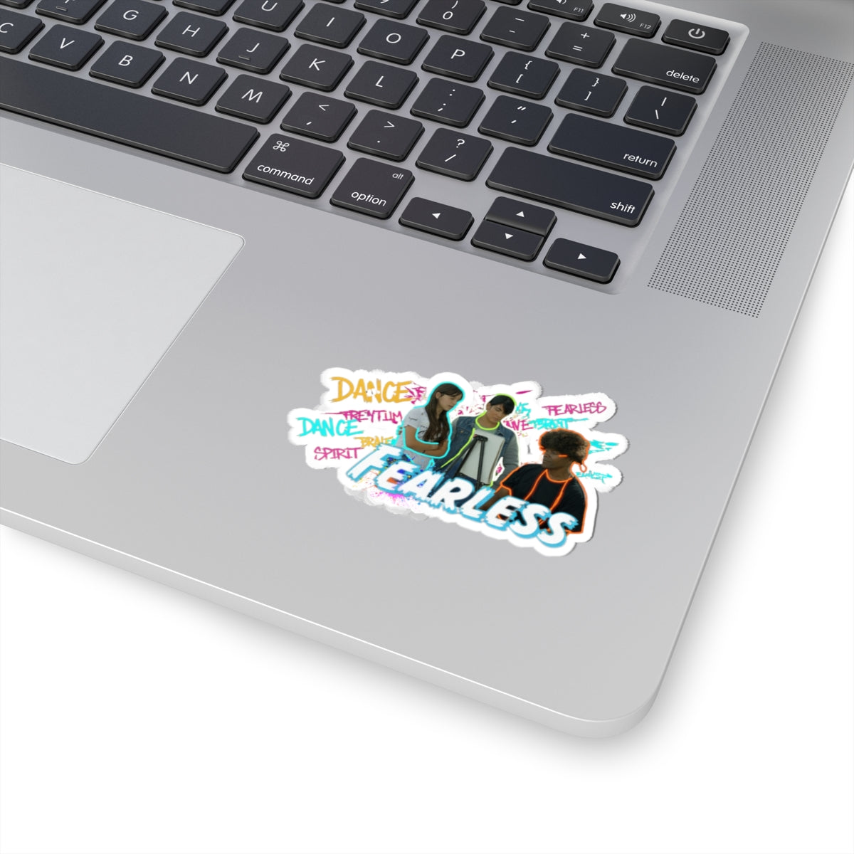 Fearless Dance Kiss-Cut Stickers, Inspirational Stickers, Laptop Decor, Dance Team Gear, Fearless Spirit