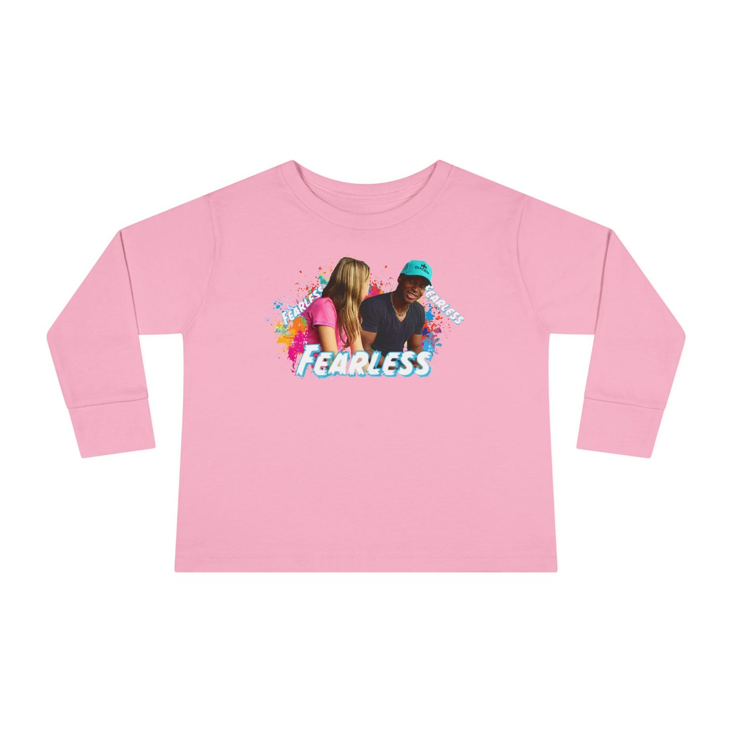 Colorful Toddler Long Sleeve Tee - Perfect for Playdates, Birthdays, Gender Neutral, Everyday Wear, Gift for Kids