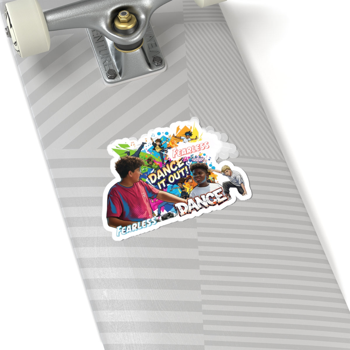 Dance It Out Stickers - Fearless & Fun Decor for Kids, Laptop, Journals, Water Bottles, Dance Parties