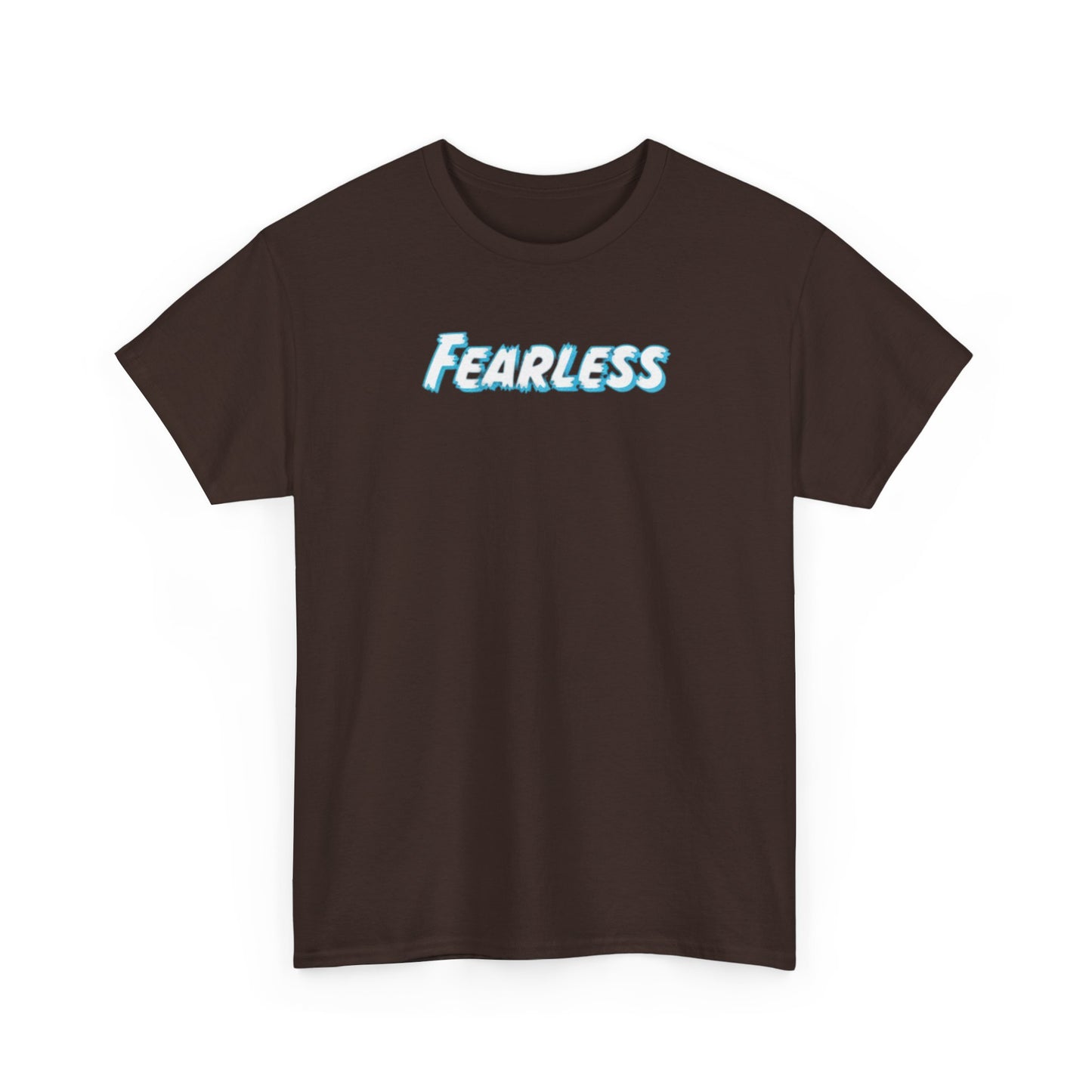 Fearless Unisex Heavy Cotton Tee - Empowerment Shirt, Gift for Friends, Casual Wear, Motivational Apparel, Birthday Present