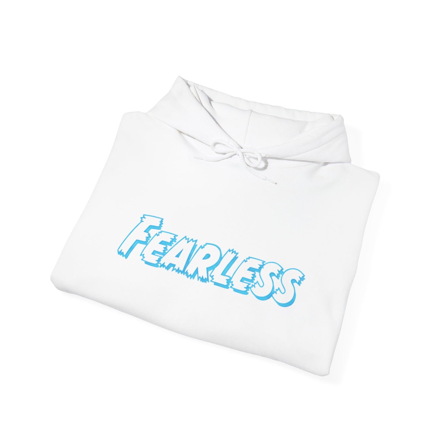 Fearless Unisex Hooded Sweatshirt, Inspirational Hoodie for Everyday, Casual Wear, Gift for Friends, Motivational Apparel