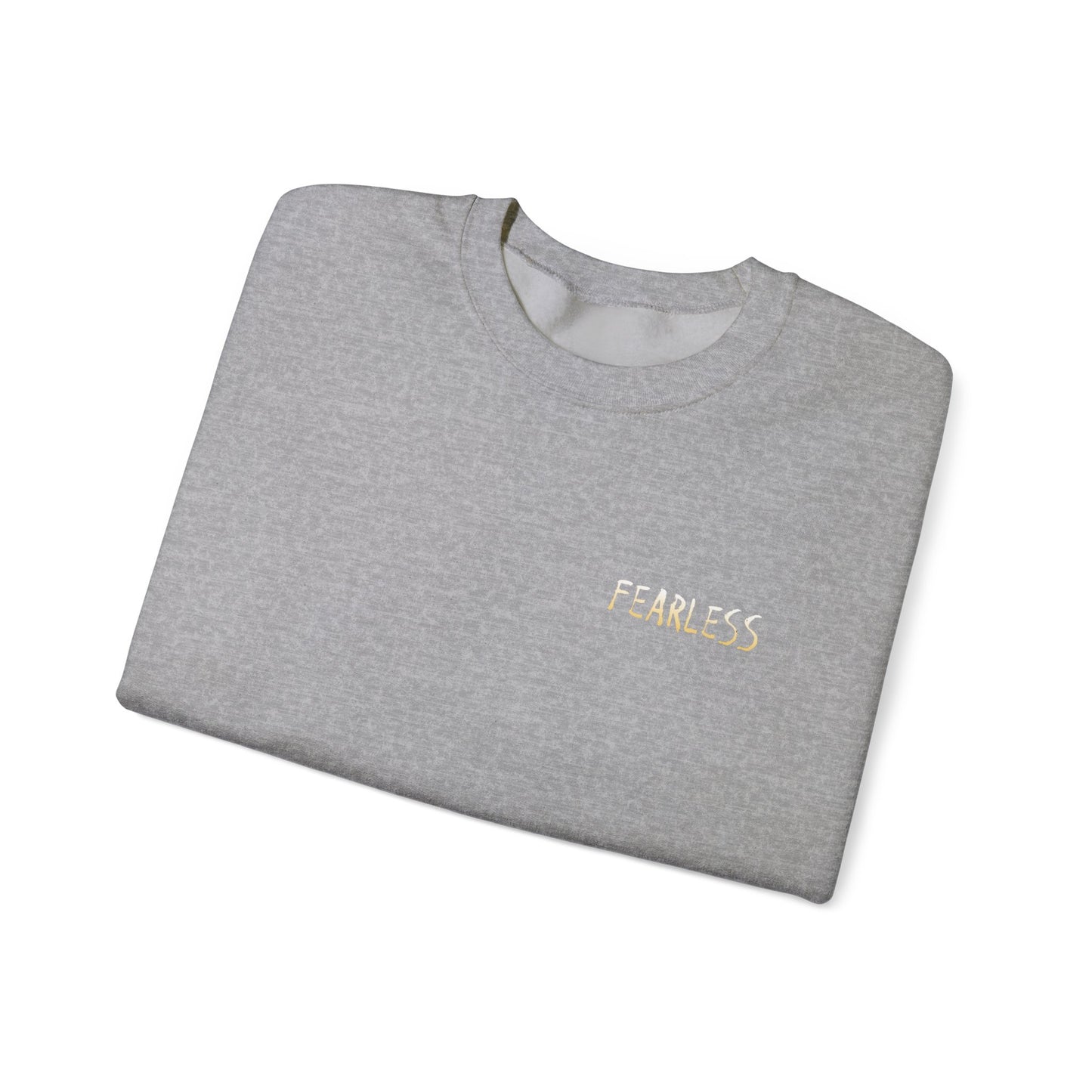 Fearless Crewneck Sweatshirt - Cozy Style for Bold Individuals, Unisex Pullover for Everyday Wear, Gift for Friends & Family