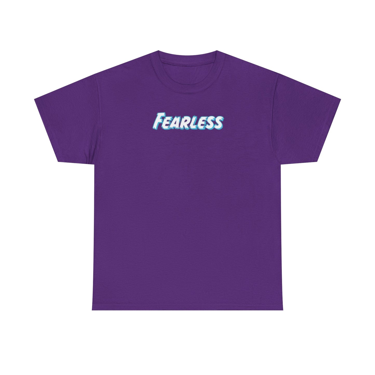 Fearless Unisex Heavy Cotton Tee - Empowerment Shirt, Gift for Friends, Casual Wear, Motivational Apparel, Birthday Present