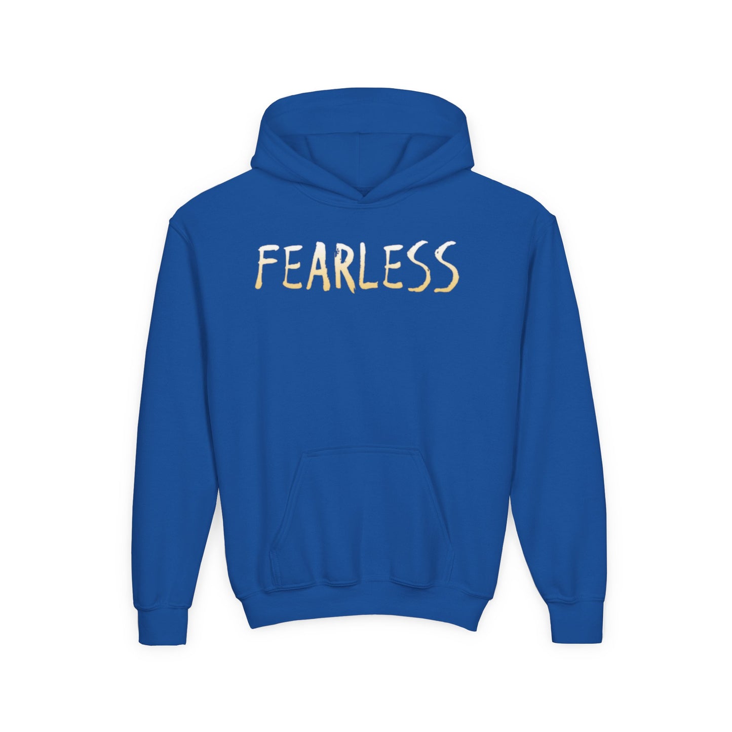 Youth Hoodie with Fearless & Dance Vibes, Inspirational Gift, Dance Apparel, Urban Style, Teen Fashion