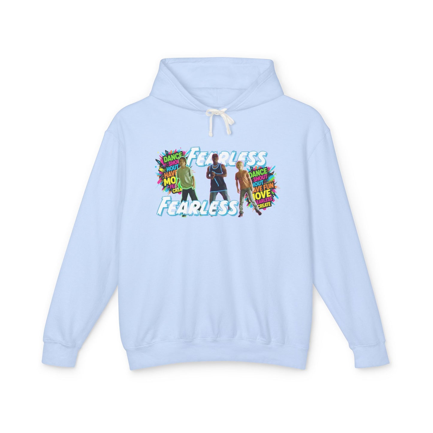 Flawless Vibe Hoodie, Unisex Lightweight Sweatshirt, Inspirational Gift, Casual Wear, Art Love Hoodie, Dance Celebration Apparel
