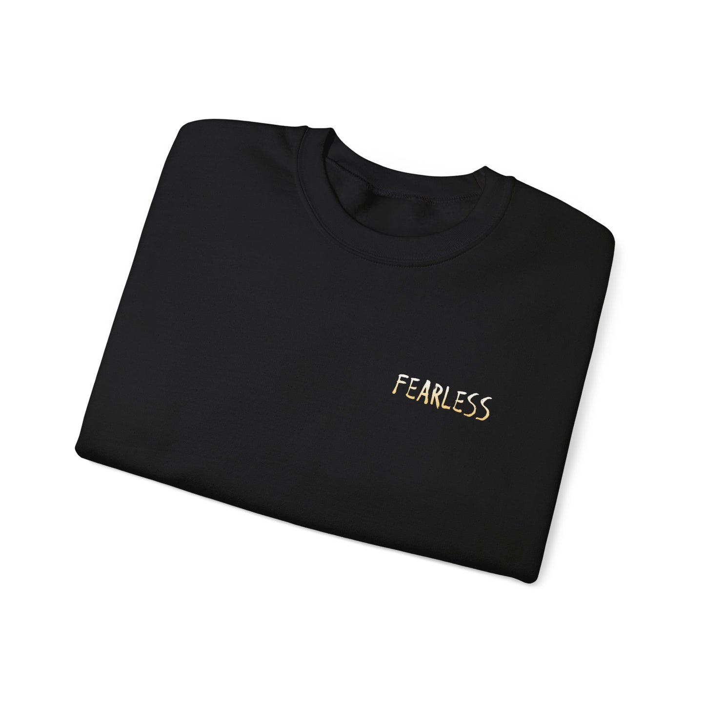 Fearless Crewneck Sweatshirt - Cozy Style for Bold Individuals, Unisex Pullover for Everyday Wear, Gift for Friends & Family