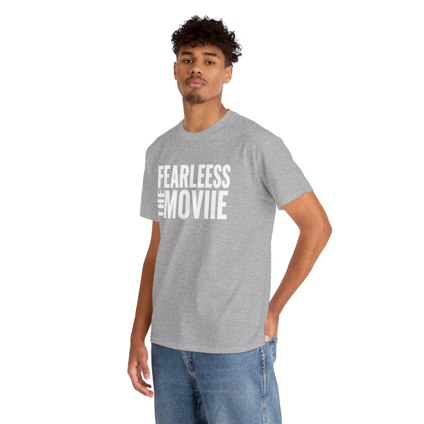 Fearless Movie Unisex Heavy Cotton Tee - Stylish Graphic Shirt, Casual Wear, Gift for Movies Fans, Unisex T-Shirt, Comfortable Cotton Tee