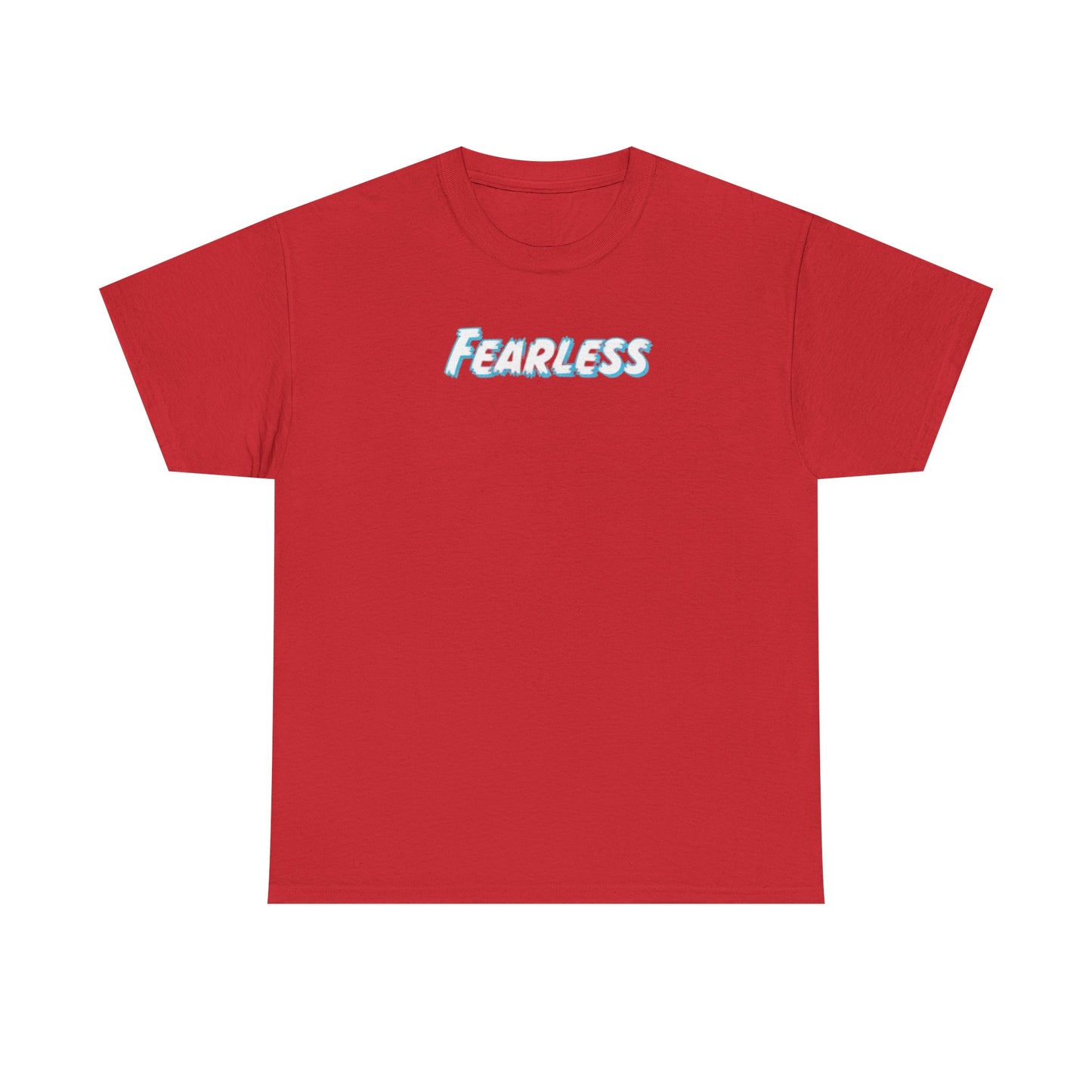 Fearless Unisex Heavy Cotton Tee - Empowerment Shirt, Gift for Friends, Casual Wear, Motivational Apparel, Birthday Present