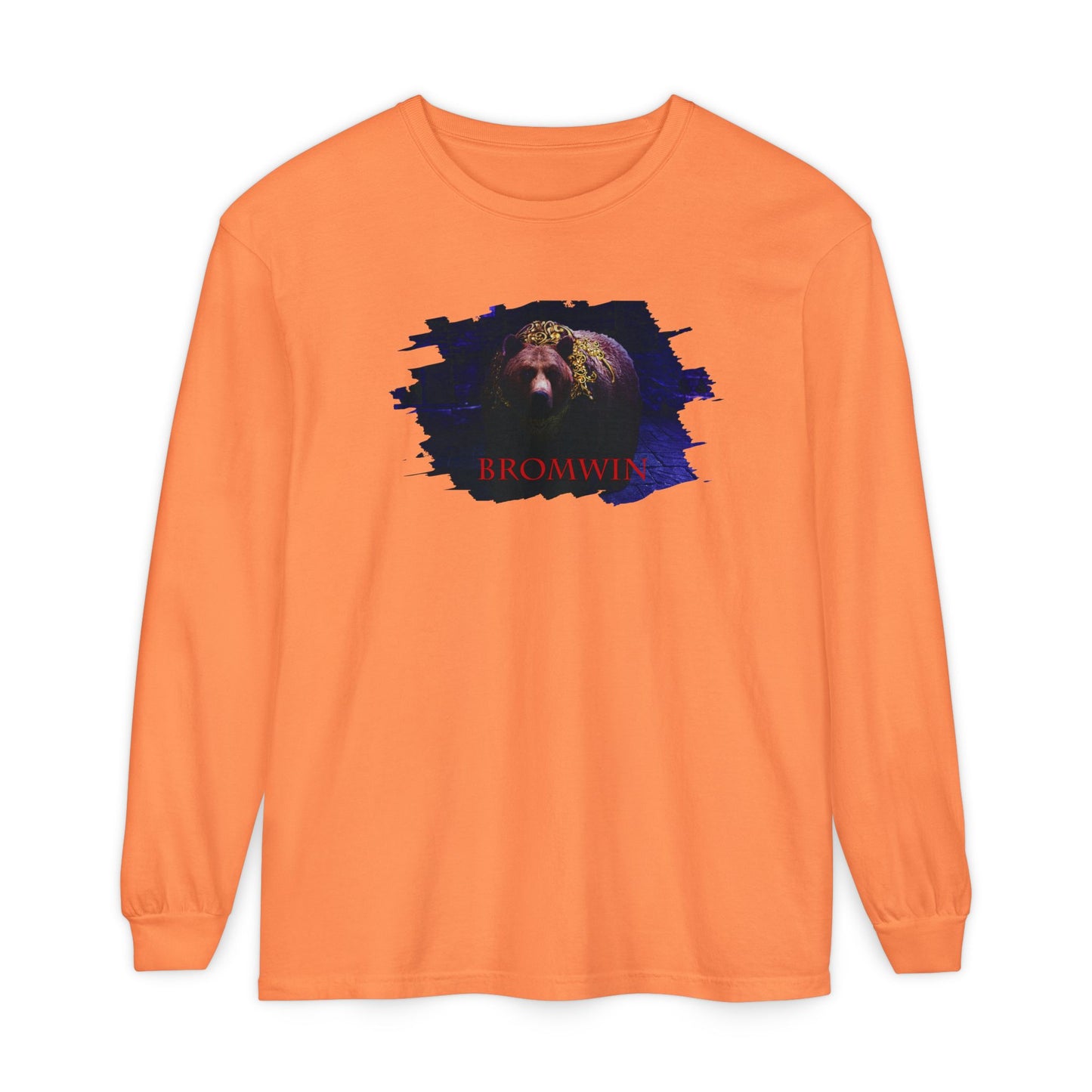 Unisex Garment-dyed Long Sleeve T-Shirt