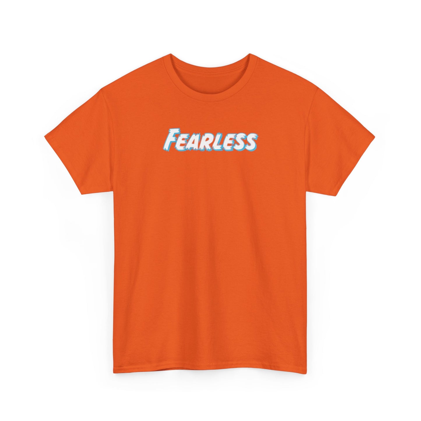 Fearless Unisex Heavy Cotton Tee - Empowerment Shirt, Gift for Friends, Casual Wear, Motivational Apparel, Birthday Present