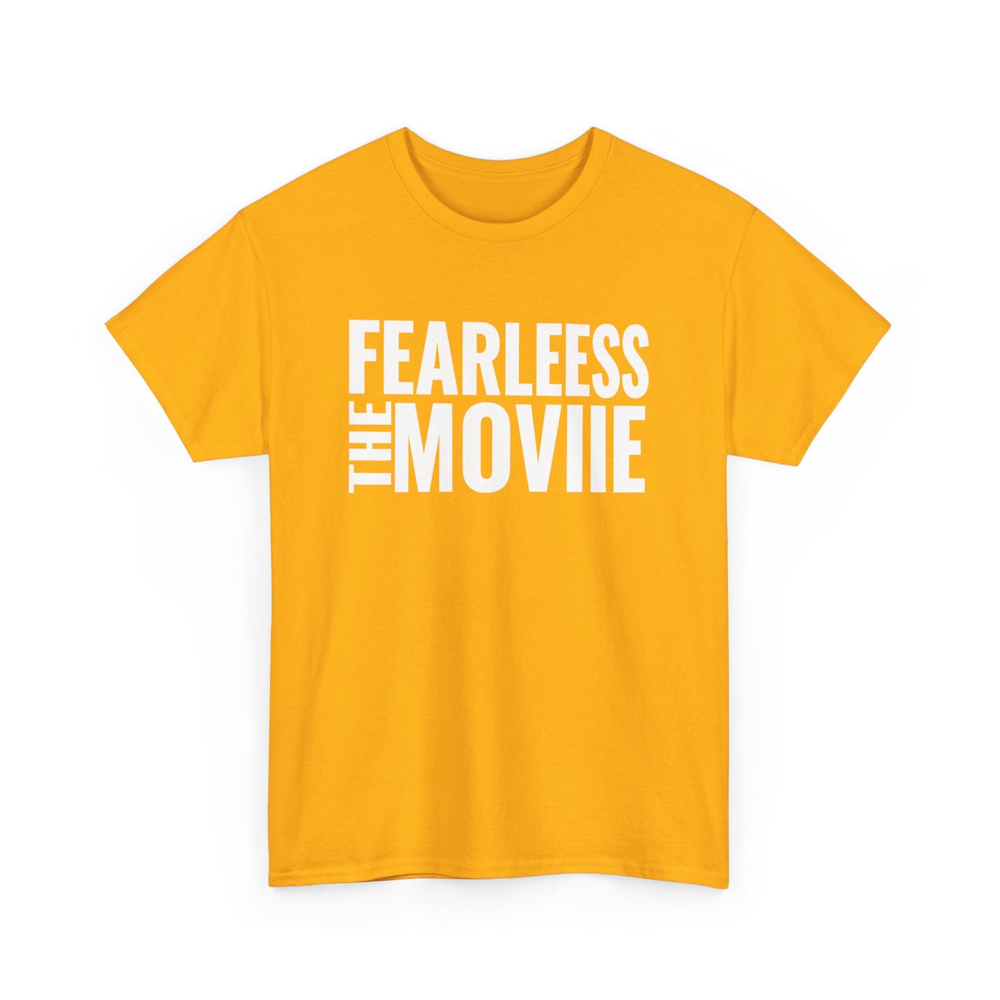 Fearless Movie Unisex Heavy Cotton Tee - Stylish Graphic Shirt, Casual Wear, Gift for Movies Fans, Unisex T-Shirt, Comfortable Cotton Tee