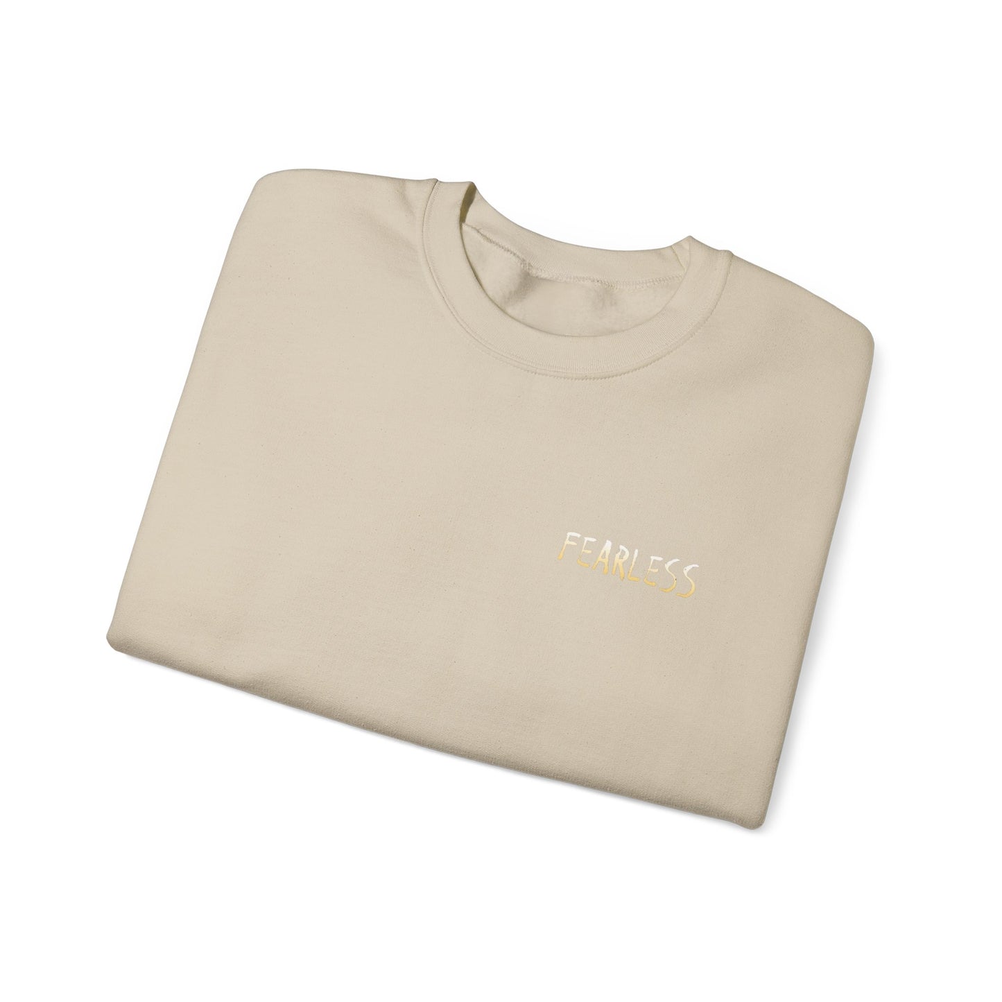 Fearless Crewneck Sweatshirt - Cozy Style for Bold Individuals, Unisex Pullover for Everyday Wear, Gift for Friends & Family