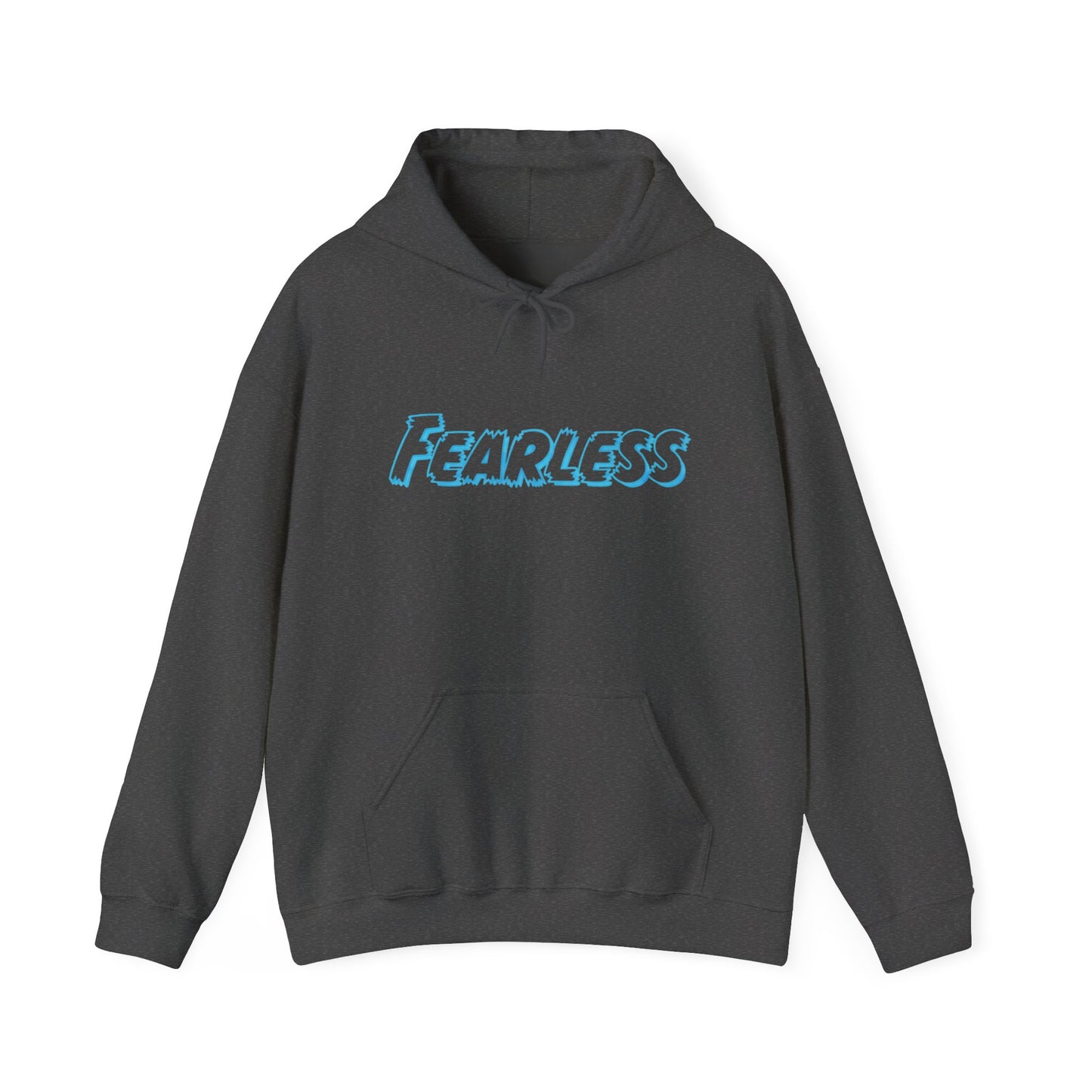 Fearless Unisex Hooded Sweatshirt, Inspirational Hoodie for Everyday, Casual Wear, Gift for Friends, Motivational Apparel