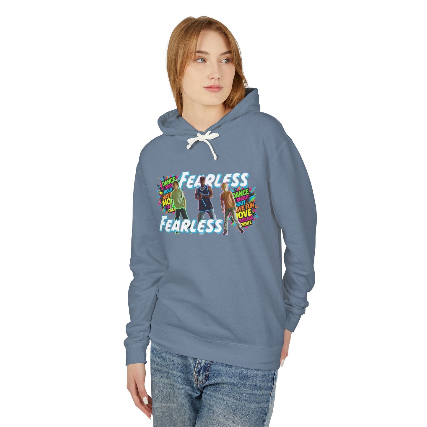 Flawless Vibe Hoodie, Unisex Lightweight Sweatshirt, Inspirational Gift, Casual Wear, Art Love Hoodie, Dance Celebration Apparel