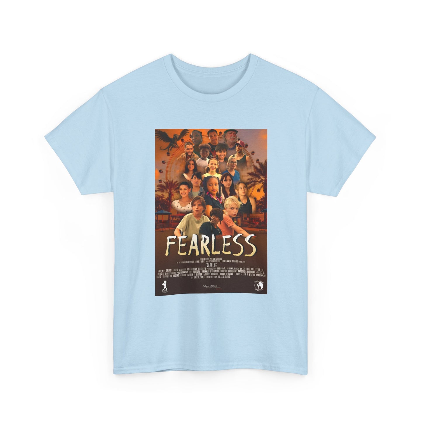Fearless Vintage Heavy Cotton Tee - Retro Movie T-Shirt, Unisex Graphic Tee, Casual Wear, Gift for Film Lovers, Nostalgic Apparel