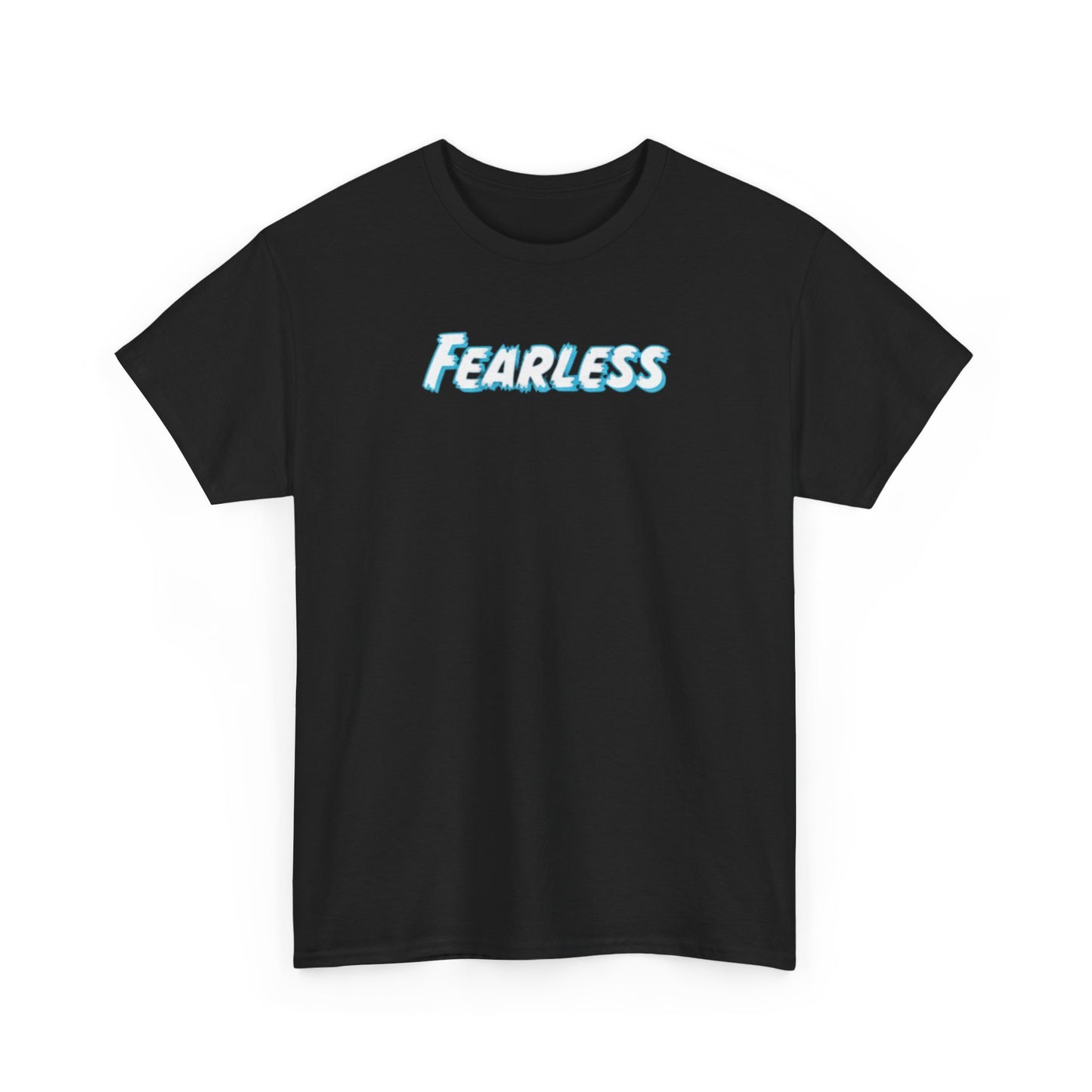 Fearless Unisex Heavy Cotton Tee - Empowerment Shirt, Gift for Friends, Casual Wear, Motivational Apparel, Birthday Present