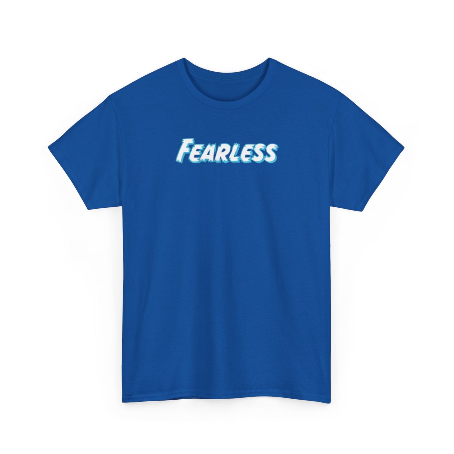 Fearless Unisex Heavy Cotton Tee - Empowerment Shirt, Gift for Friends, Casual Wear, Motivational Apparel, Birthday Present