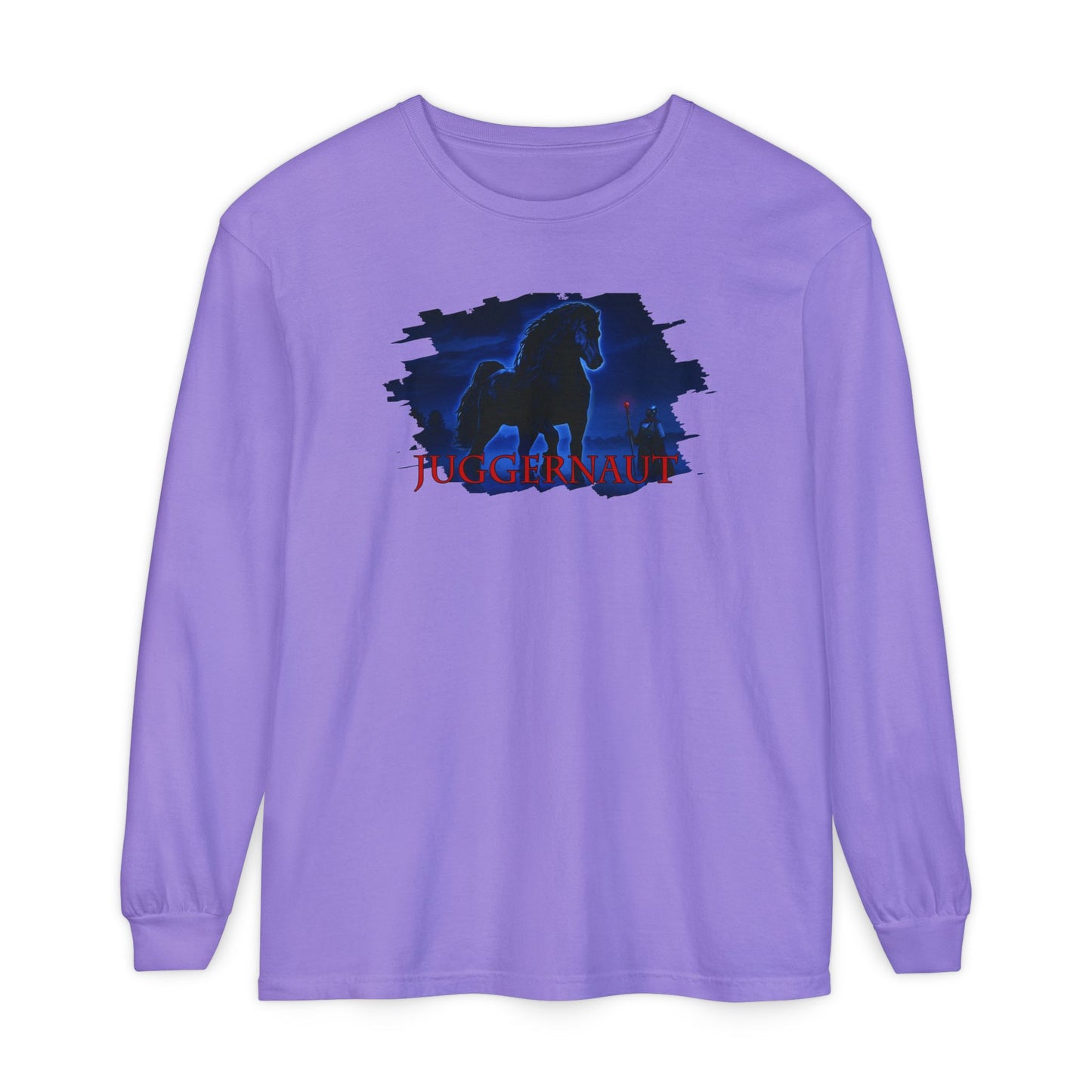 Unisex Garment-dyed Long Sleeve T-Shirt