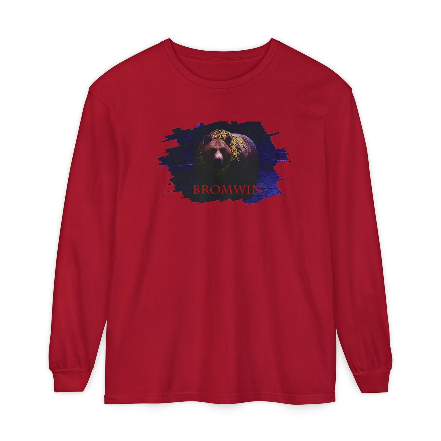 Unisex Garment-dyed Long Sleeve T-Shirt