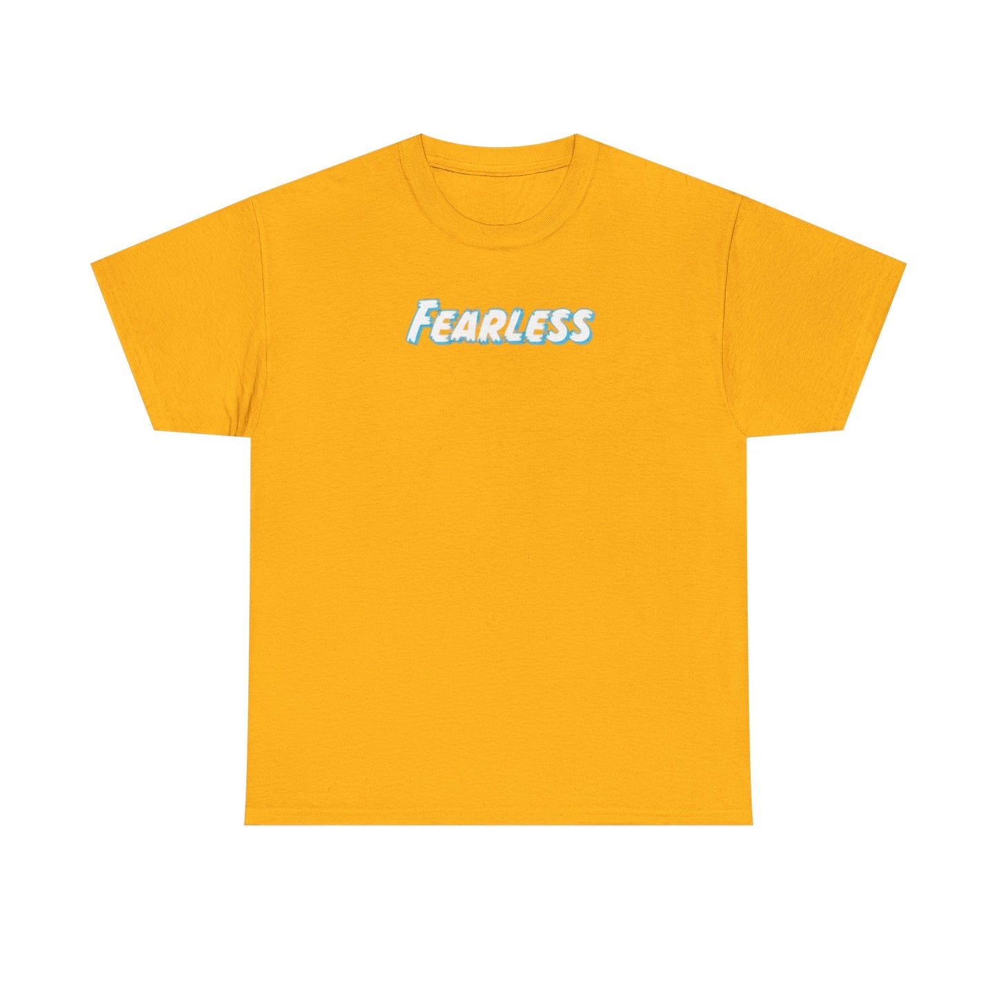 Fearless Unisex Heavy Cotton Tee - Empowerment Shirt, Gift for Friends, Casual Wear, Motivational Apparel, Birthday Present