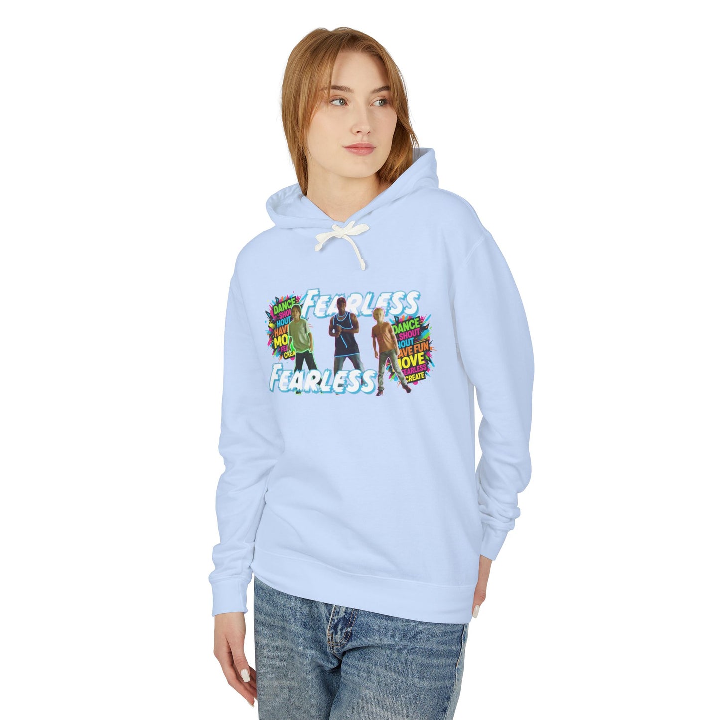 Flawless Vibe Hoodie, Unisex Lightweight Sweatshirt, Inspirational Gift, Casual Wear, Art Love Hoodie, Dance Celebration Apparel