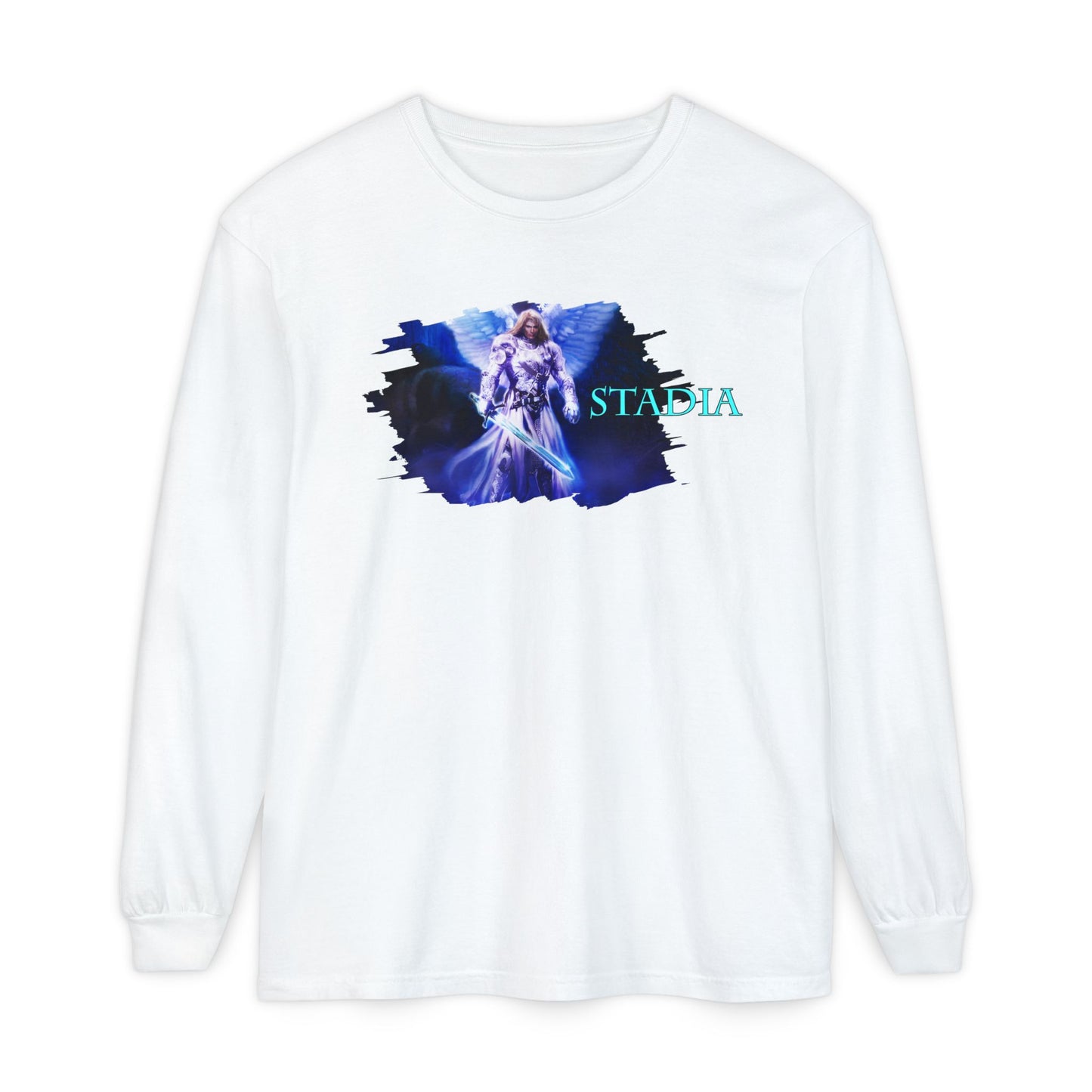 Unisex Garment-dyed Long Sleeve T-Shirt
