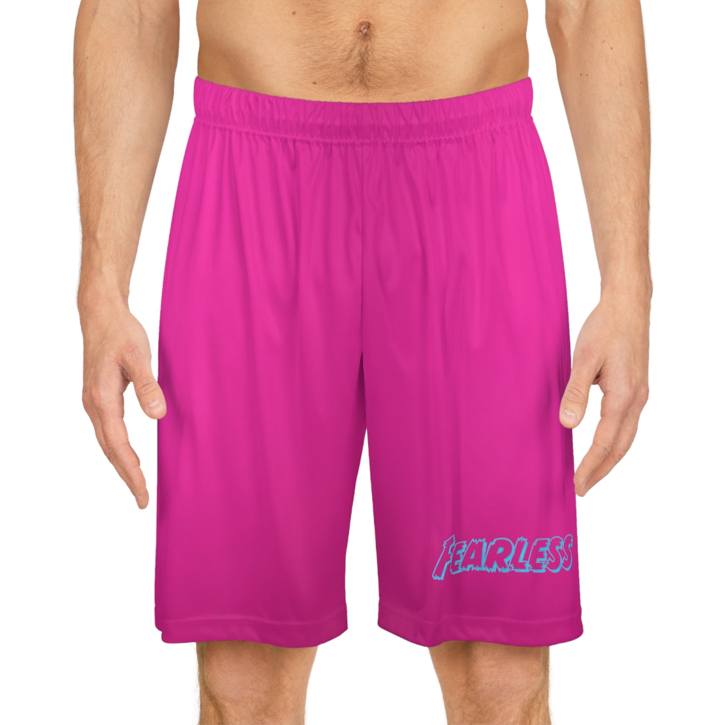 Fearless Basketball Shorts | AOP Athletic Wear, Summer Sports Apparel, Streetwear, Gift for Athletes, Fitness Fashion