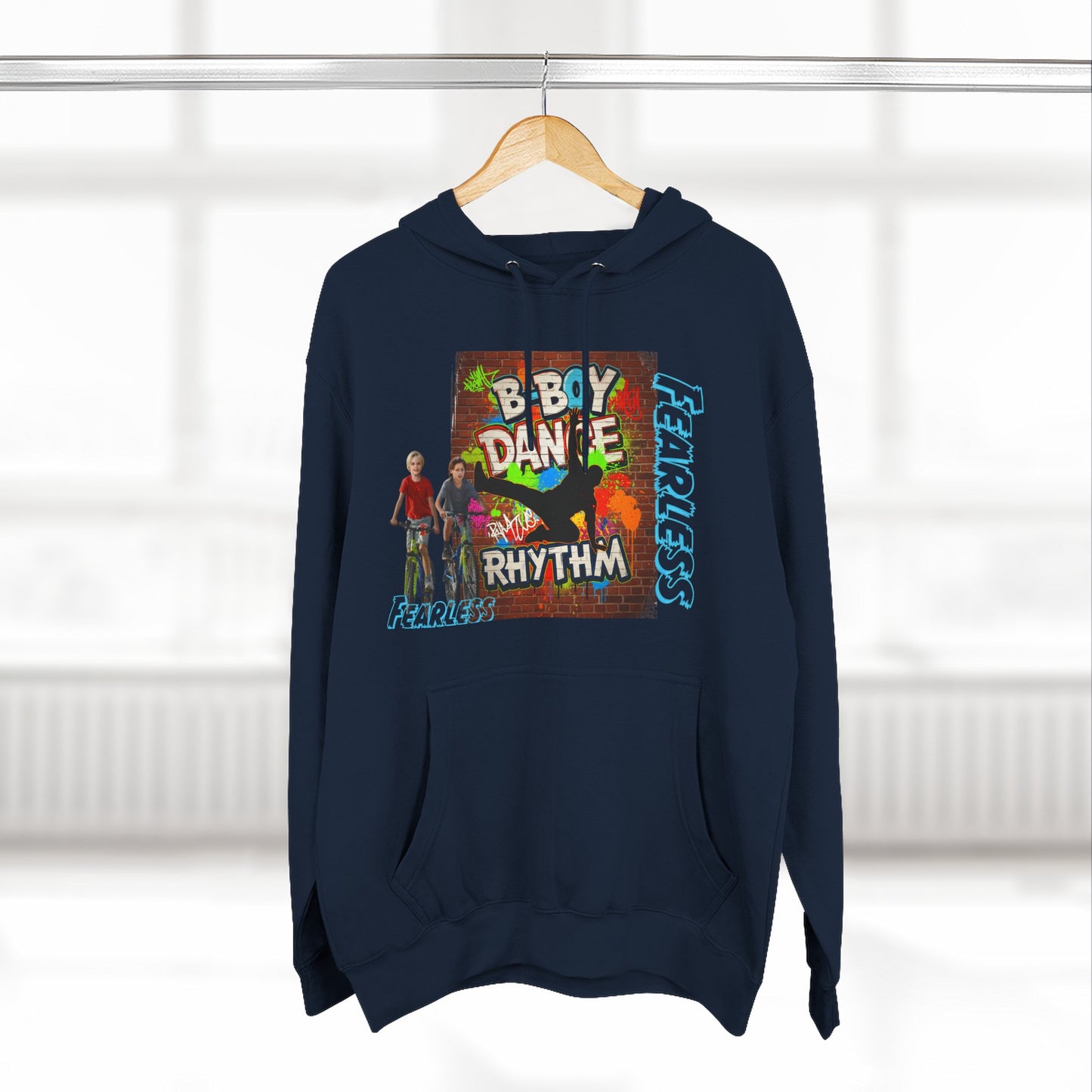 Vibrant Dance Hoodie, Dance Sweatshirt, Music Lovers Gift, Festival Attire, Youth Hoodie, Fun Casual Wear