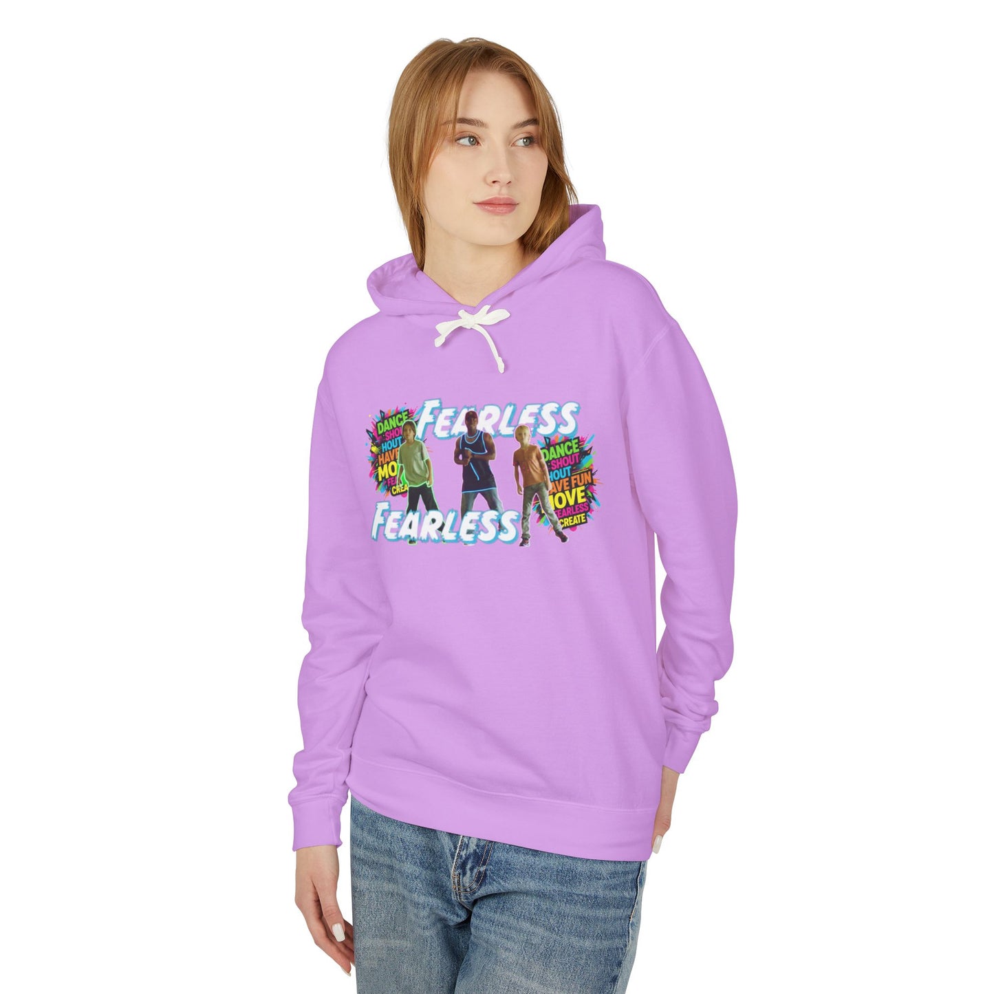 Flawless Vibe Hoodie, Unisex Lightweight Sweatshirt, Inspirational Gift, Casual Wear, Art Love Hoodie, Dance Celebration Apparel