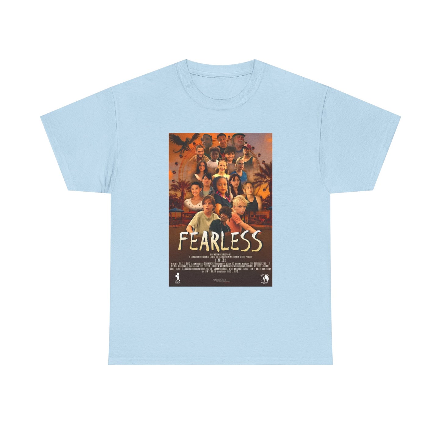 Fearless Vintage Heavy Cotton Tee - Retro Movie T-Shirt, Unisex Graphic Tee, Casual Wear, Gift for Film Lovers, Nostalgic Apparel