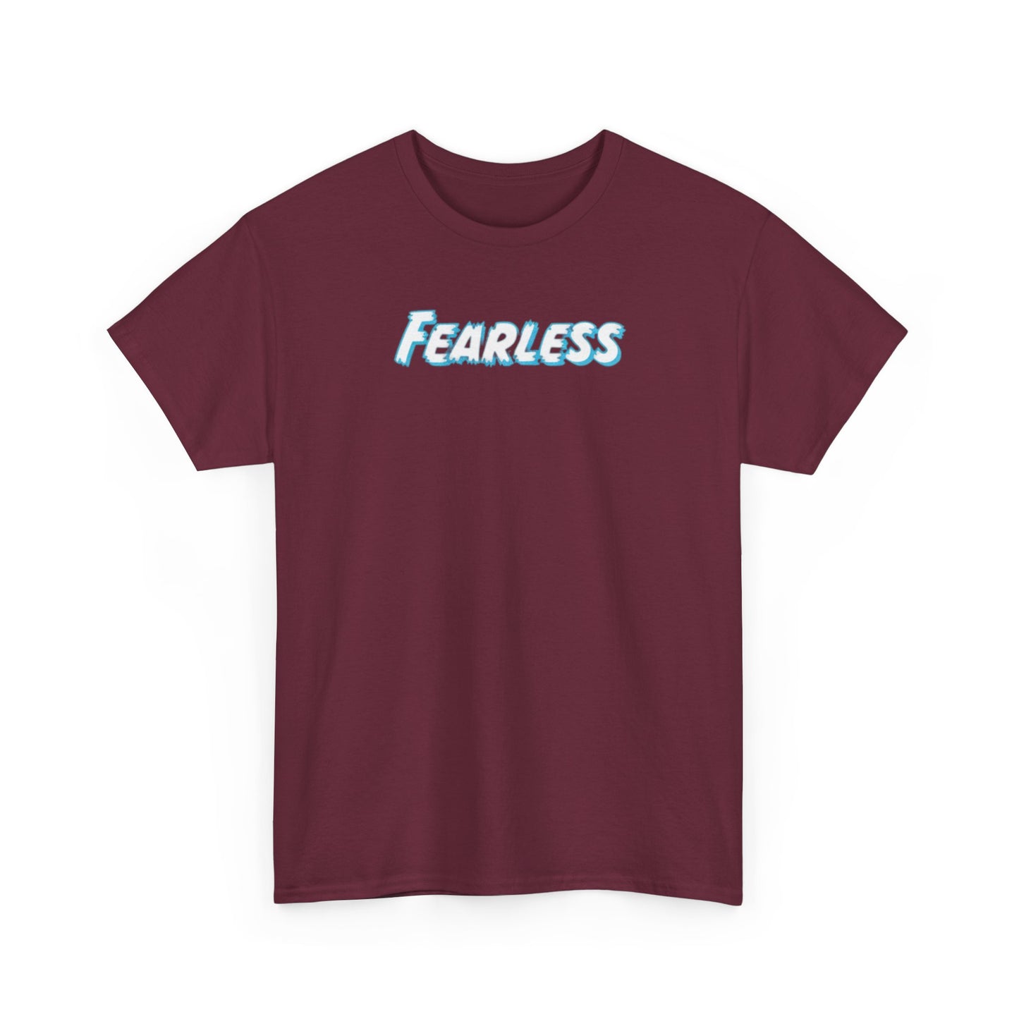 Fearless Unisex Heavy Cotton Tee - Empowerment Shirt, Gift for Friends, Casual Wear, Motivational Apparel, Birthday Present