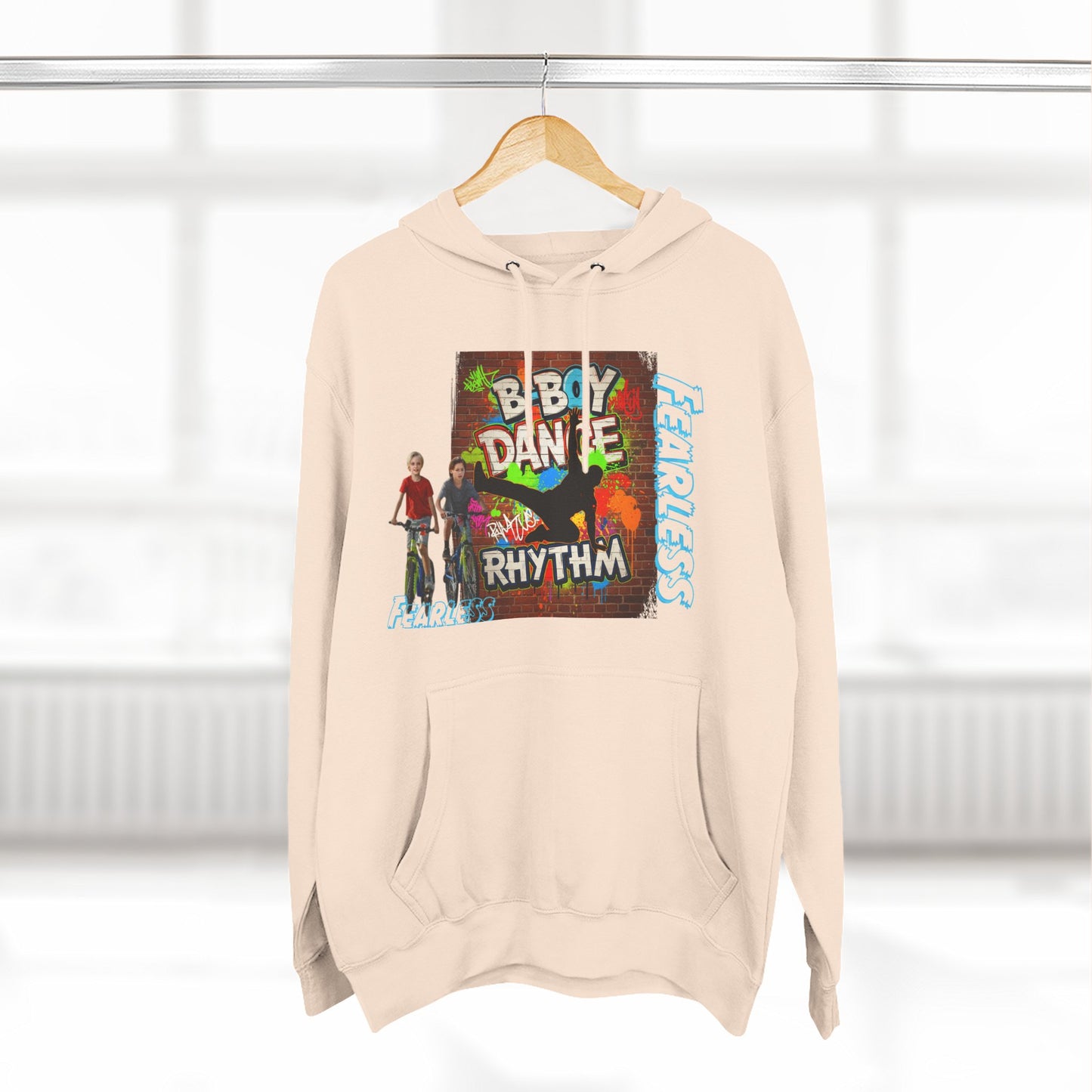 Vibrant Dance Hoodie, Dance Sweatshirt, Music Lovers Gift, Festival Attire, Youth Hoodie, Fun Casual Wear