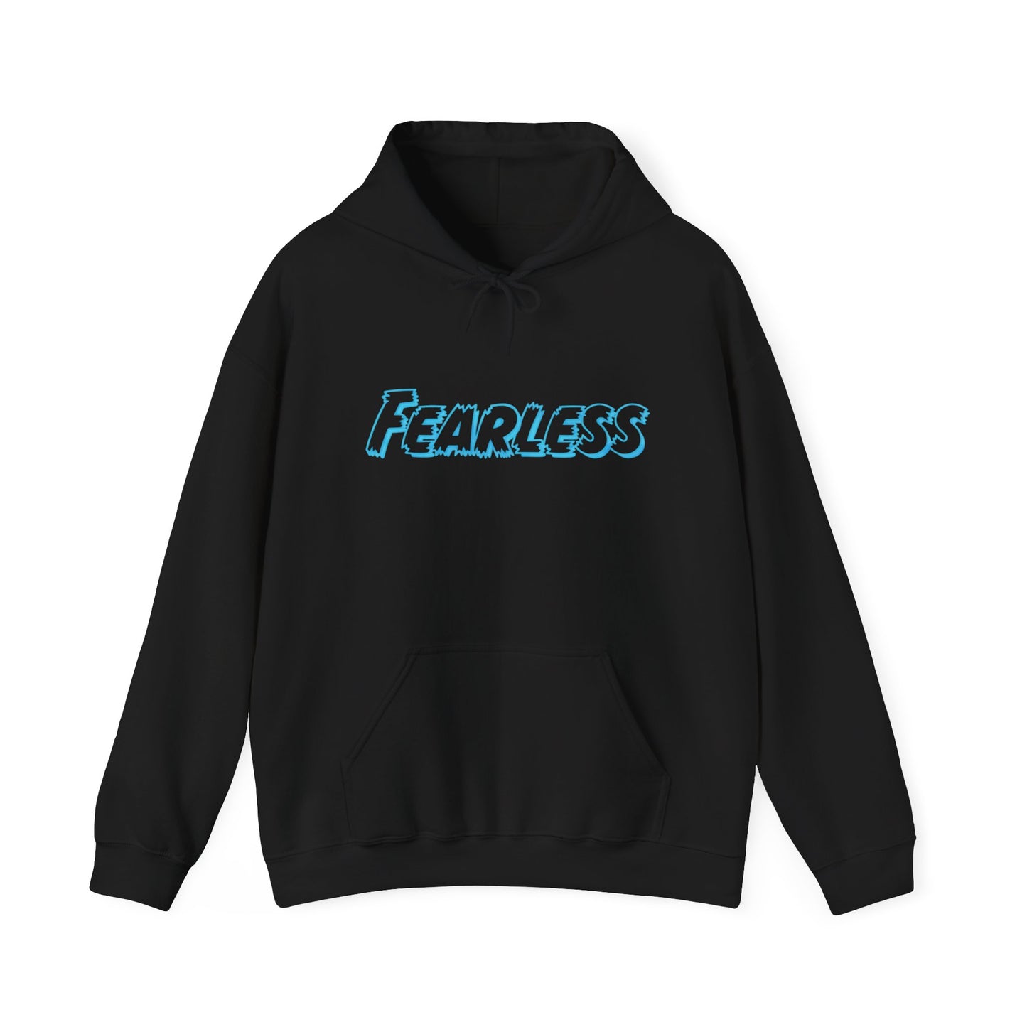 Fearless Unisex Hooded Sweatshirt, Inspirational Hoodie for Everyday, Casual Wear, Gift for Friends, Motivational Apparel