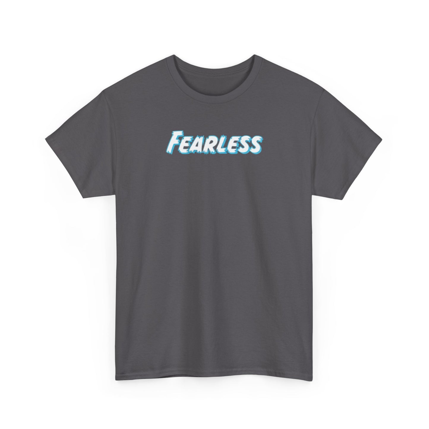 Fearless Unisex Heavy Cotton Tee - Empowerment Shirt, Gift for Friends, Casual Wear, Motivational Apparel, Birthday Present