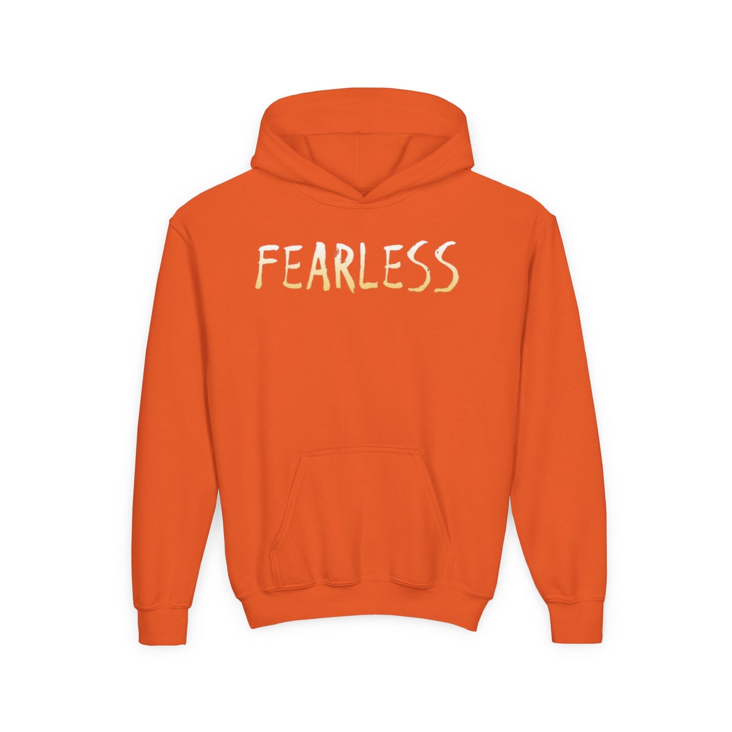 Youth Hoodie with Fearless & Dance Vibes, Inspirational Gift, Dance Apparel, Urban Style, Teen Fashion