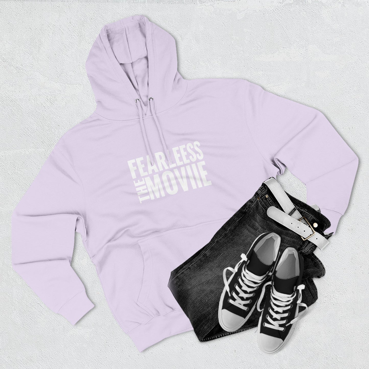 Fearless Movie Three-Panel Fleece Hoodie - Cozy Sweatshirt for Movie Lovers, Perfect Gift for Film Buffs, Ideal for Relaxing, [...]