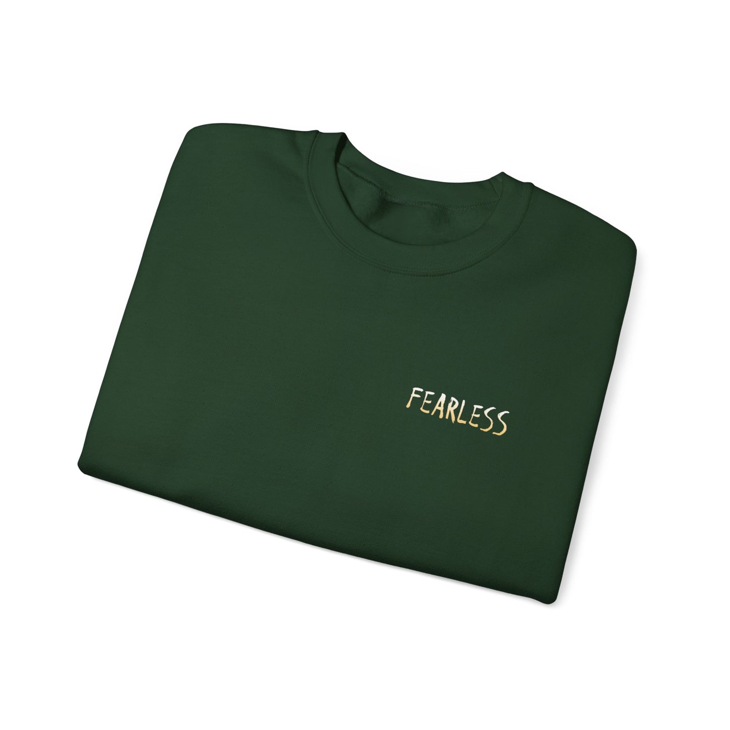 Fearless Crewneck Sweatshirt - Cozy Style for Bold Individuals, Unisex Pullover for Everyday Wear, Gift for Friends & Family