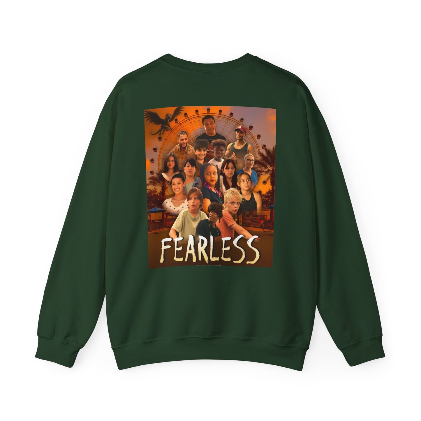 Fearless Crewneck Sweatshirt - Cozy Style for Bold Individuals, Unisex Pullover for Everyday Wear, Gift for Friends & Family