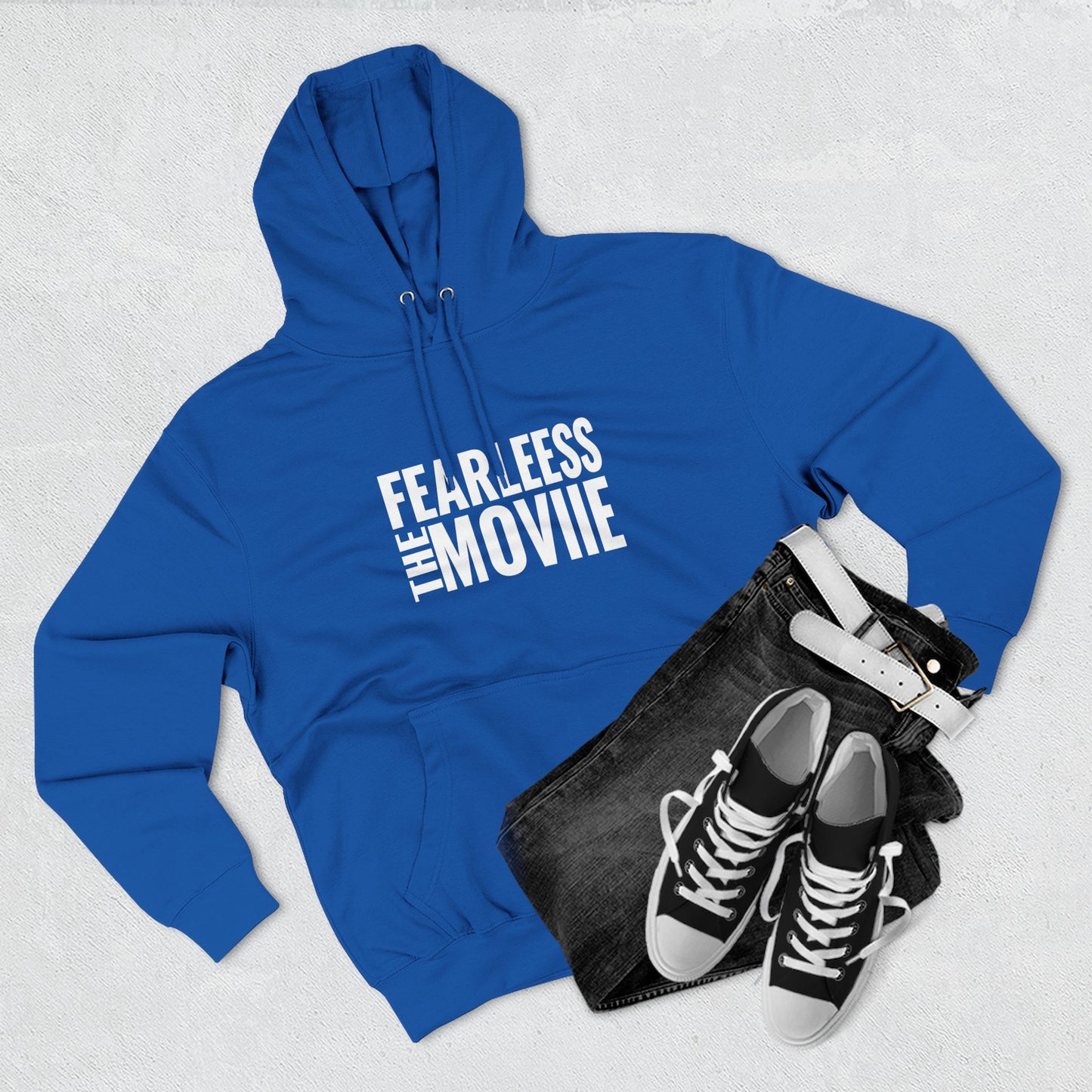 Fearless Movie Three-Panel Fleece Hoodie - Cozy Sweatshirt for Movie Lovers, Perfect Gift for Film Buffs, Ideal for Relaxing, [...]