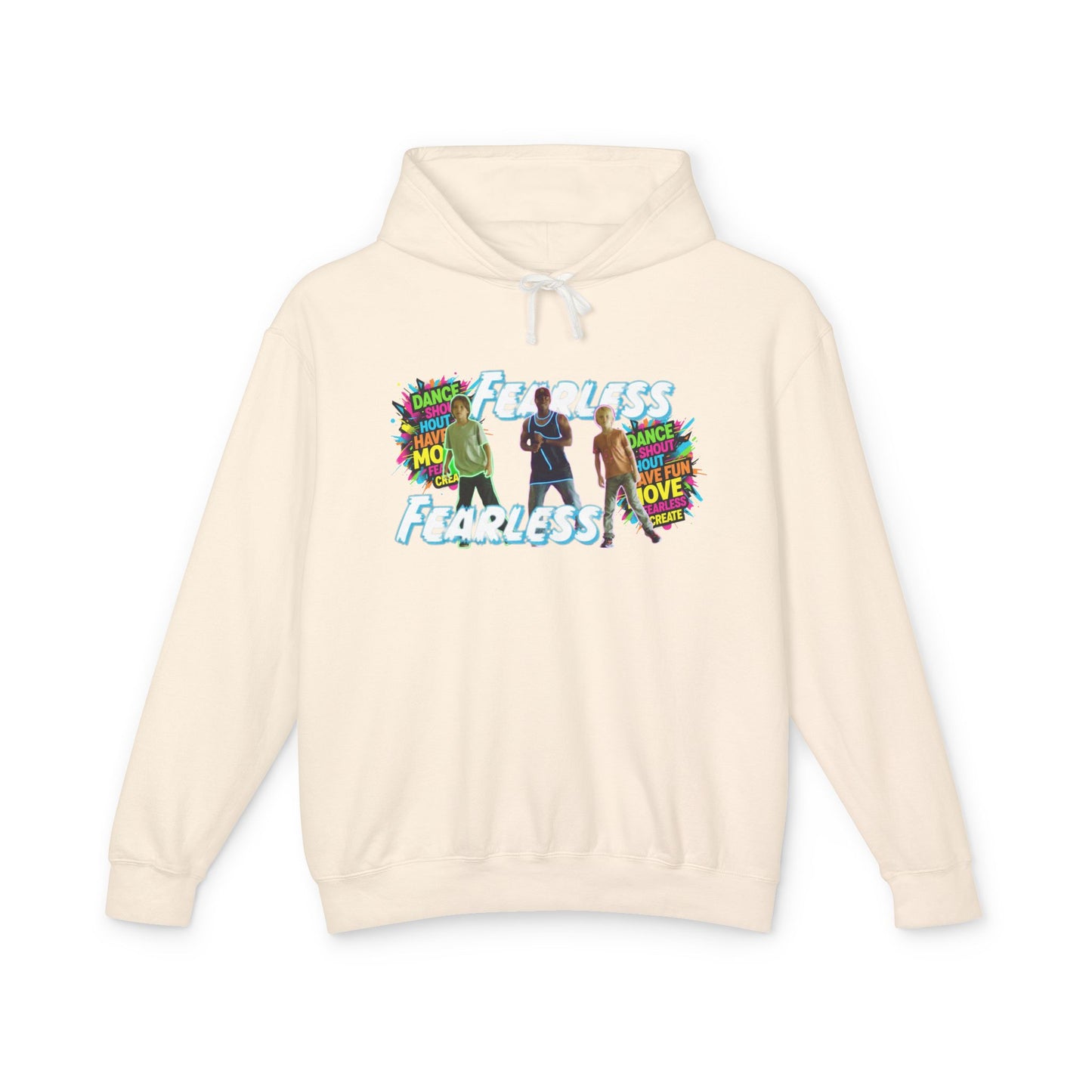 Flawless Vibe Hoodie, Unisex Lightweight Sweatshirt, Inspirational Gift, Casual Wear, Art Love Hoodie, Dance Celebration Apparel