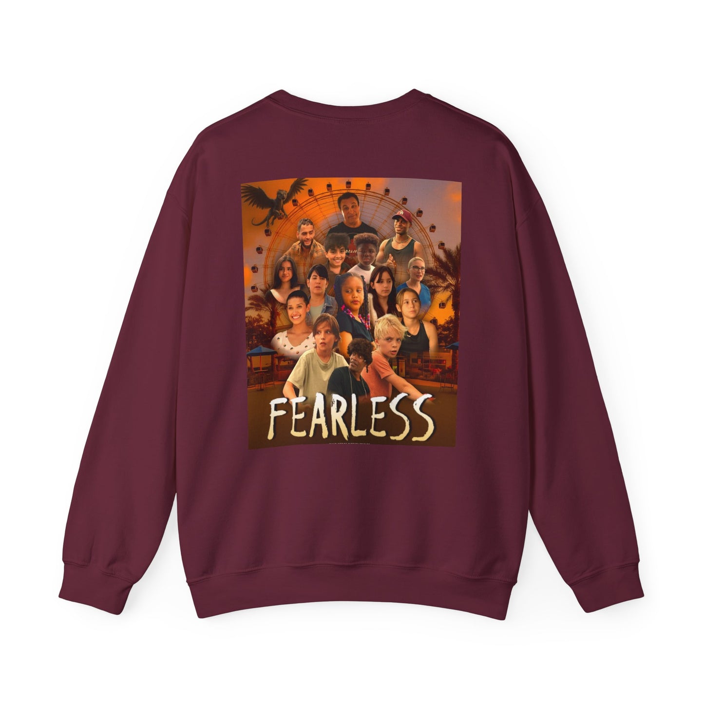 Fearless Crewneck Sweatshirt - Cozy Style for Bold Individuals, Unisex Pullover for Everyday Wear, Gift for Friends & Family