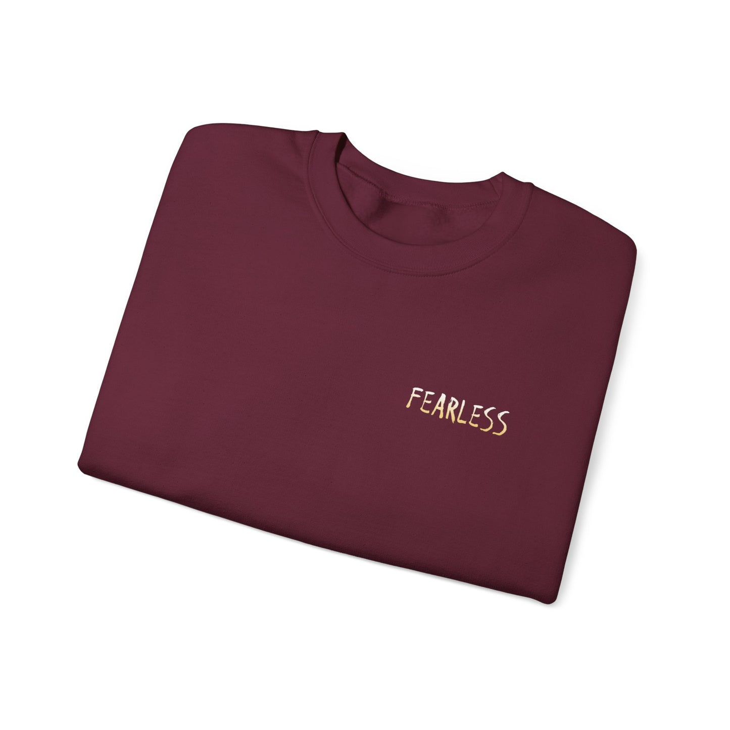 Fearless Crewneck Sweatshirt - Cozy Style for Bold Individuals, Unisex Pullover for Everyday Wear, Gift for Friends & Family