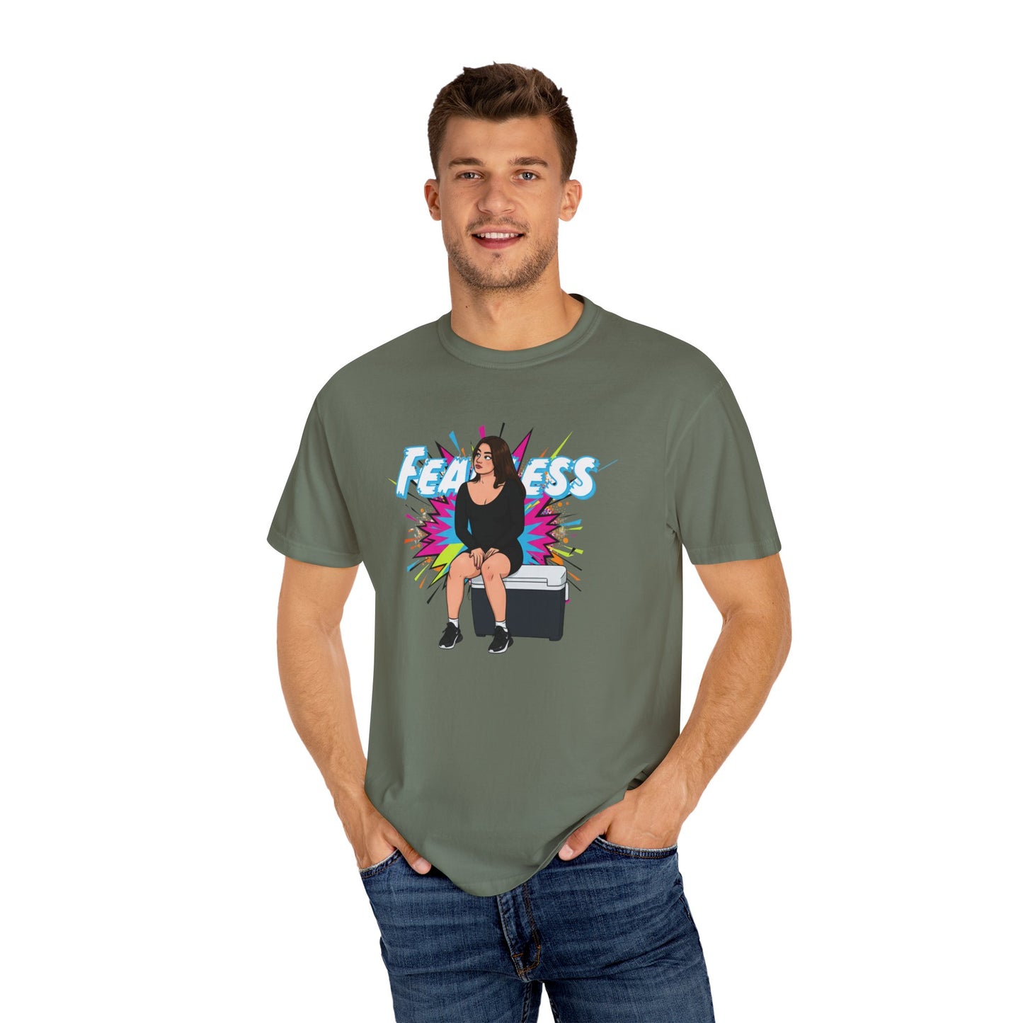 Fearless Graphic Tee, Unisex Fashion T-Shirt, Casual Wear, Gift for Her, Statement Top