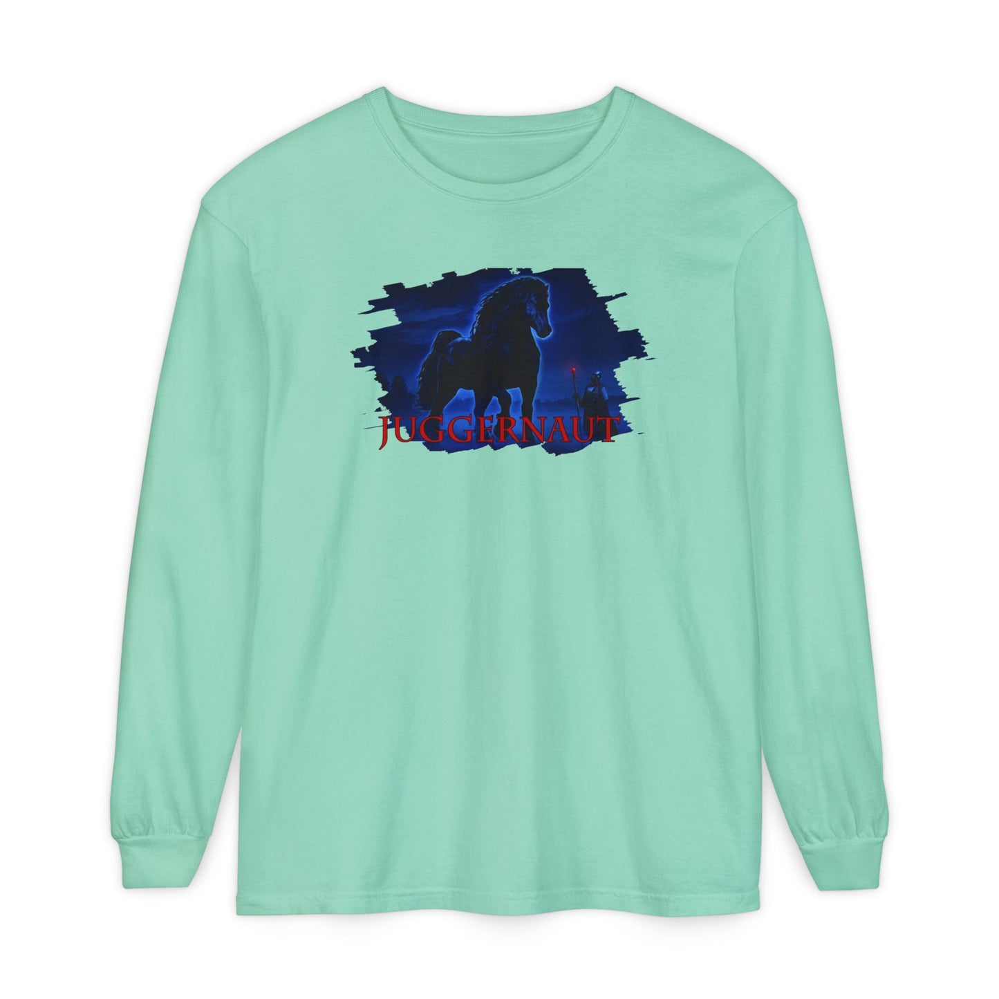 Unisex Garment-dyed Long Sleeve T-Shirt