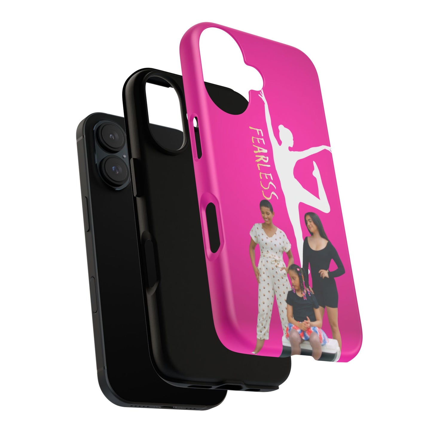 Fearless Phone Case - Tough Cases for Confident Souls, Unique Phone Accessory, Gift for Dancers, Empowering Design, Trendy Tech Style