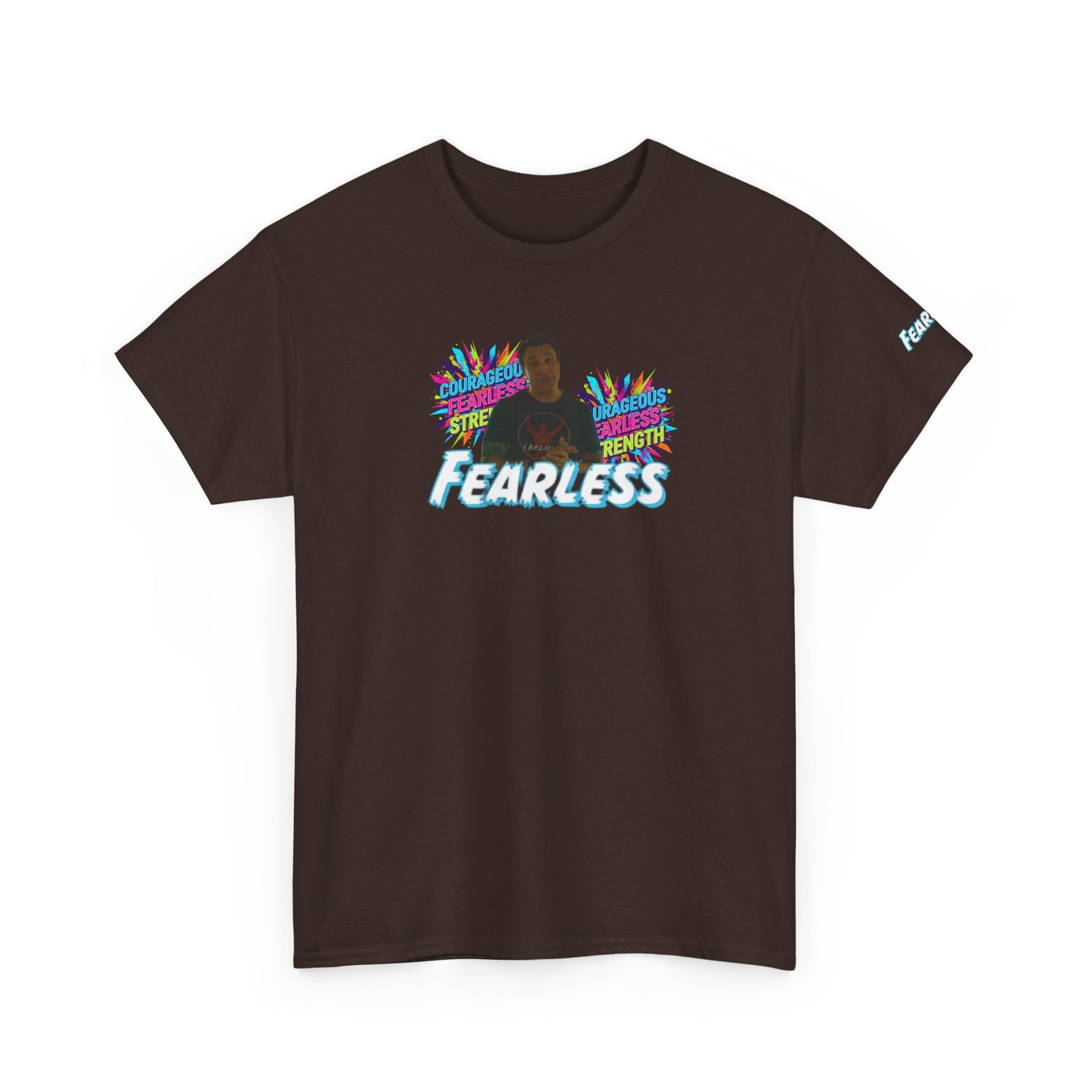 Fearless Unisex Heavy Cotton Tee, Motivational Shirt, Affirmation Tee, Gift for Her, Everyday Wear, Empowerment Apparel, Inspirational [...]