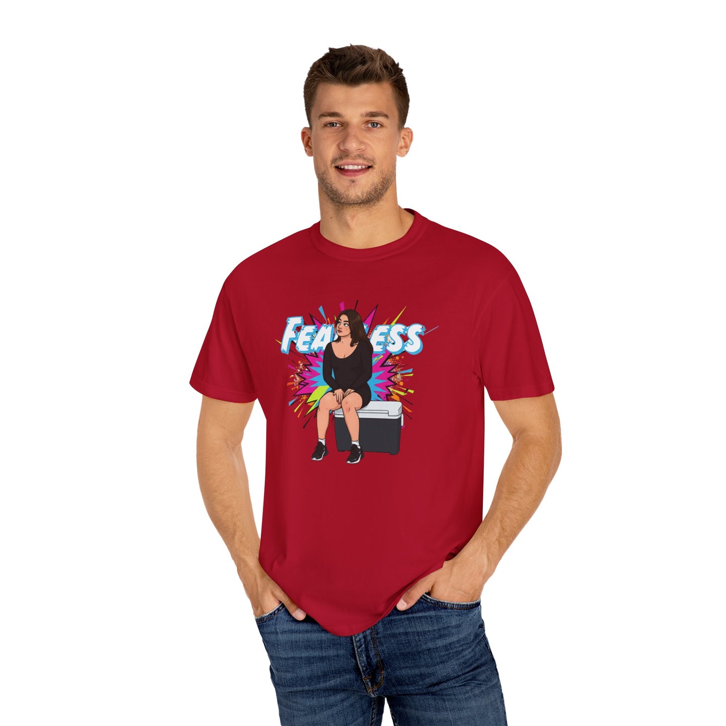Fearless Graphic Tee, Unisex Fashion T-Shirt, Casual Wear, Gift for Her, Statement Top