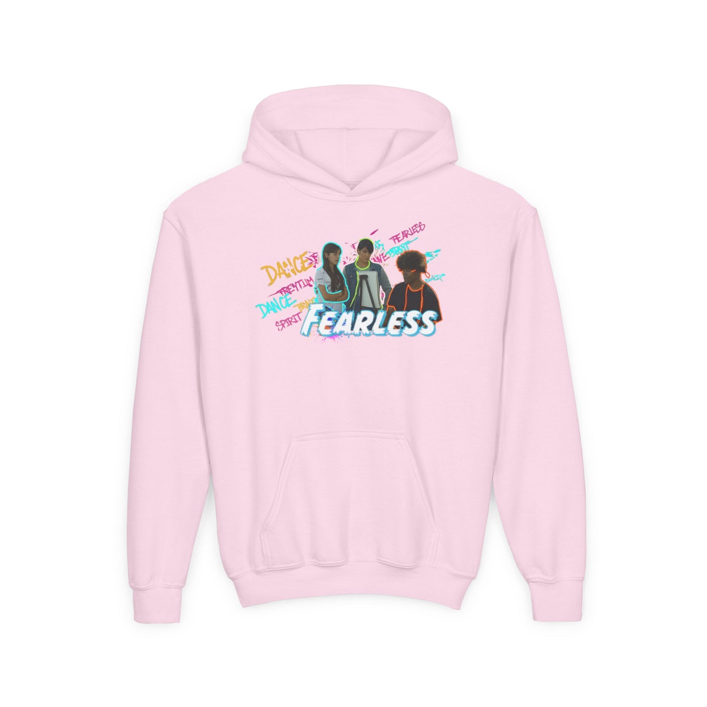 Youth Fearless Hoodie - Trendy Sweatshirt for Dance Enthusiasts, Perfect Gift for Kids, Cozy Layer, Birthday Present, Dance Team Gear