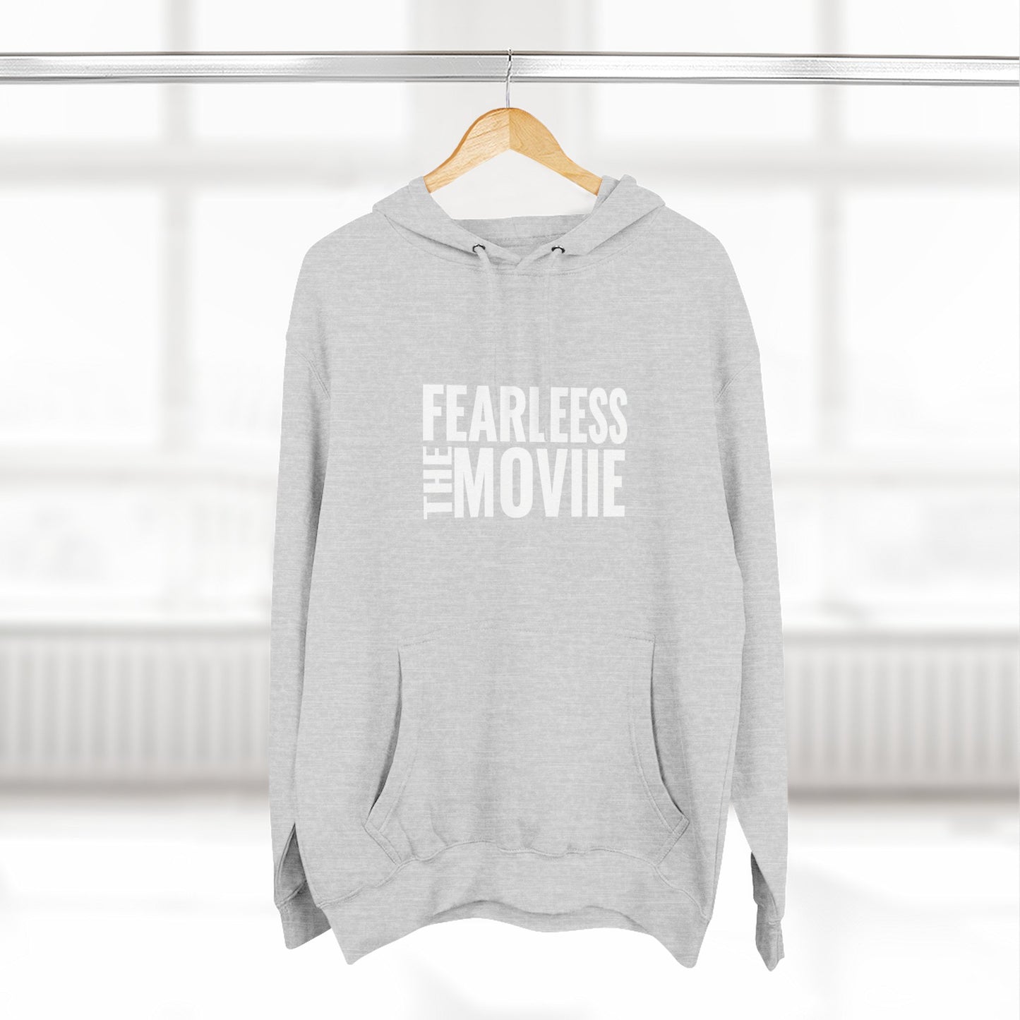 Fearless Movie Three-Panel Fleece Hoodie - Cozy Sweatshirt for Movie Lovers, Perfect Gift for Film Buffs, Ideal for Relaxing, [...]
