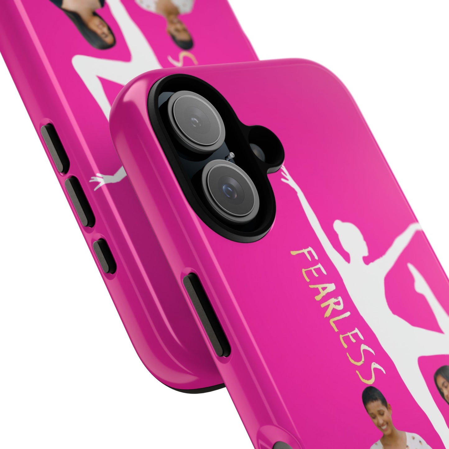 Fearless Phone Case - Tough Cases for Confident Souls, Unique Phone Accessory, Gift for Dancers, Empowering Design, Trendy Tech Style